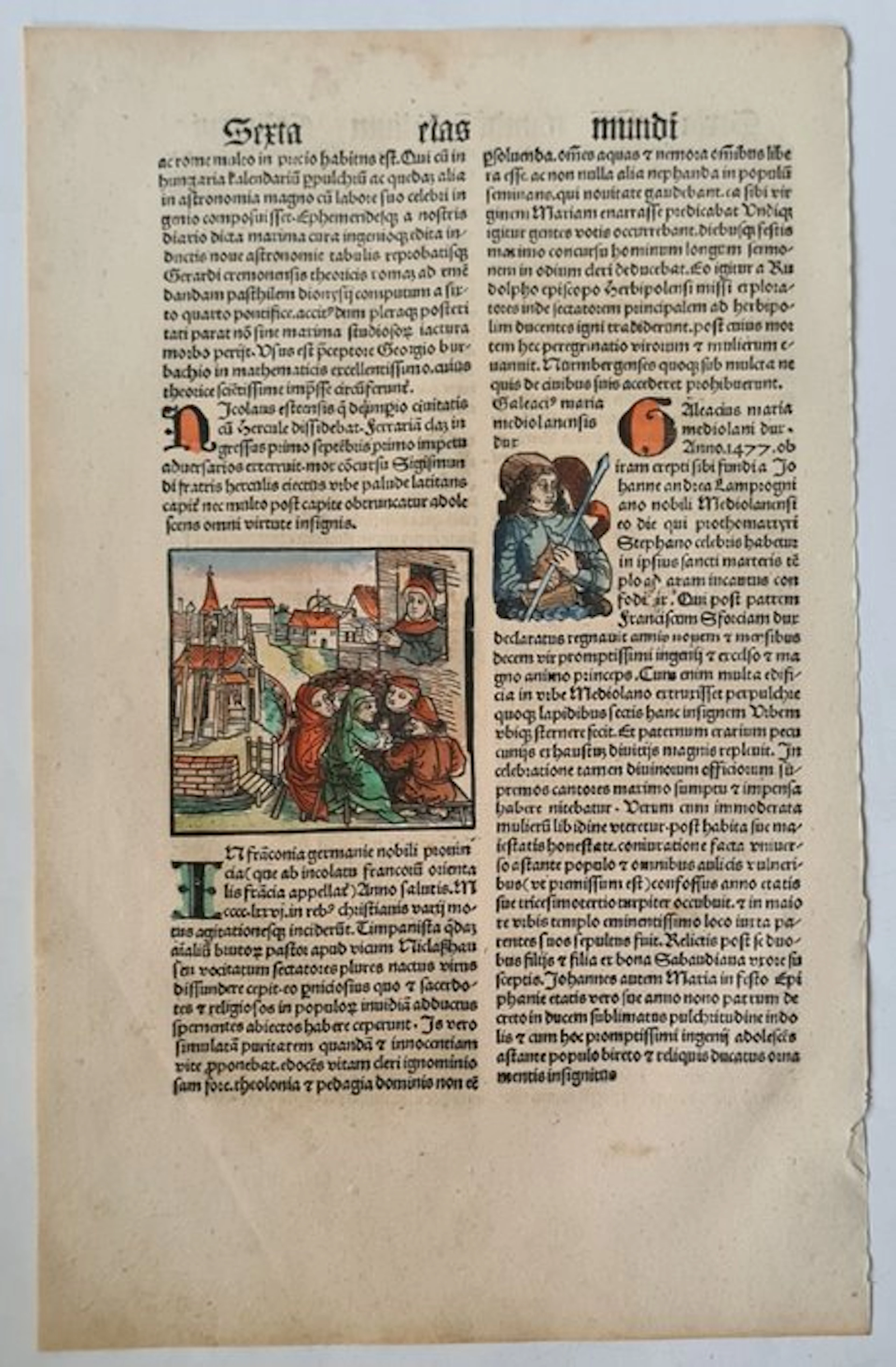 Hartmann Schedel - De Kroniek van Neurenberg - Hans Böhm & Hertog Sforza