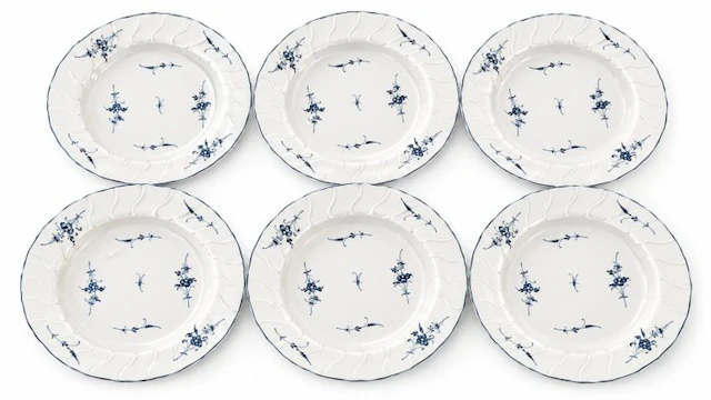 Villeroy & Boch - 6 Assiettes creuses - Table service for...