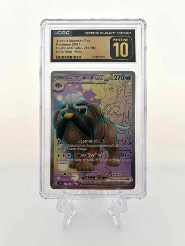 Pokémon - 1 Graded card - Arven's Mabostiff ex - Destined...