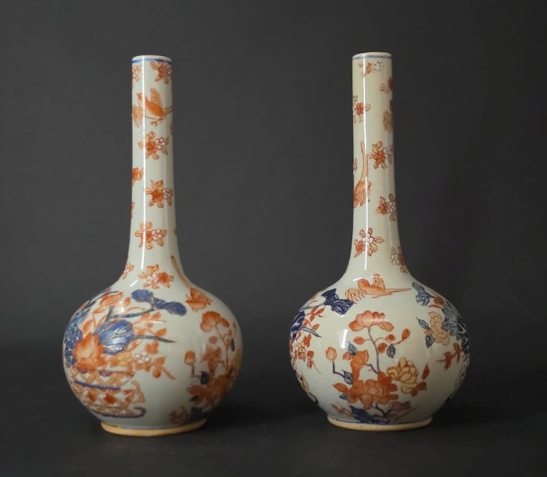 Vase - Porcelain - Japan - Meiji period (1868-1912)...