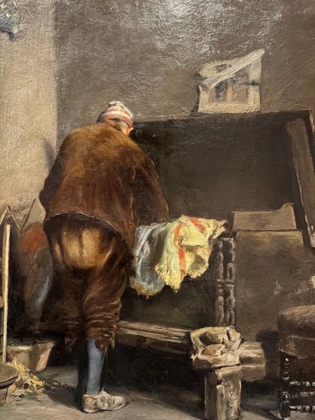 Vincenzo Caprile (1856 - 1936) - Uomo di Schiena