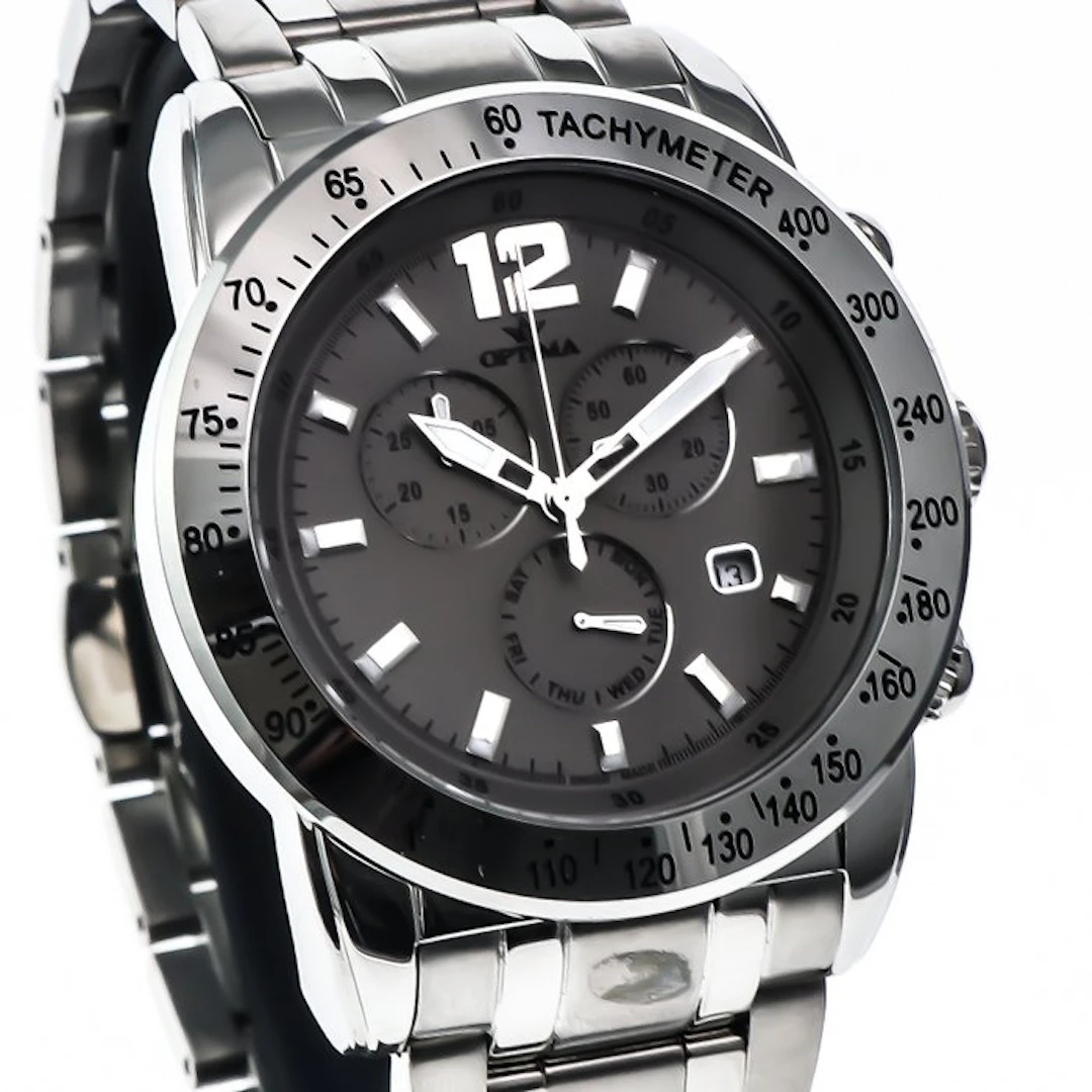 OPTIMA - Swiss Made Chronograph - No reserve price...