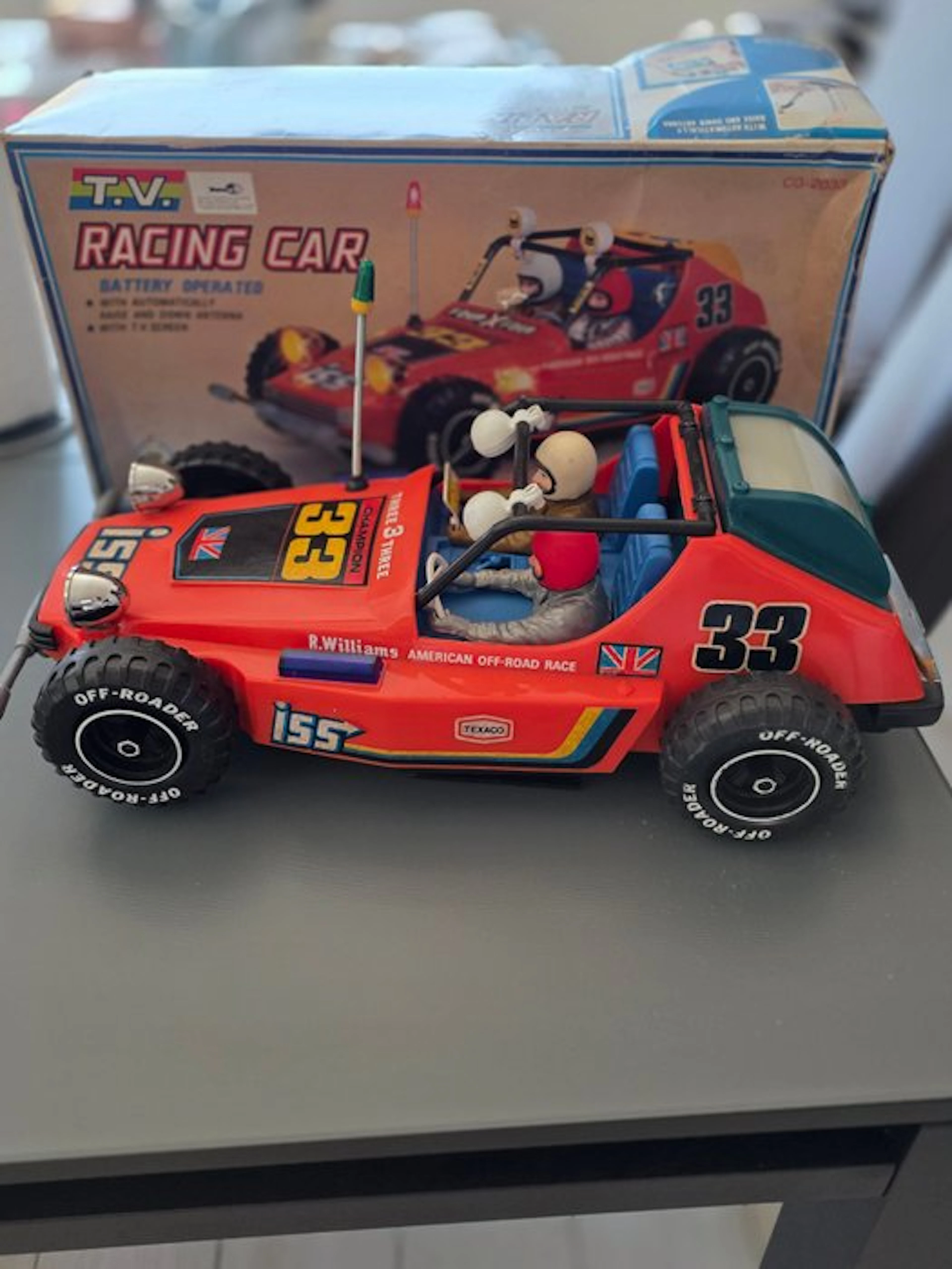 Cien Ge Toys - Toy car T.V. Racing Car - 1980-1990 - Taiwan