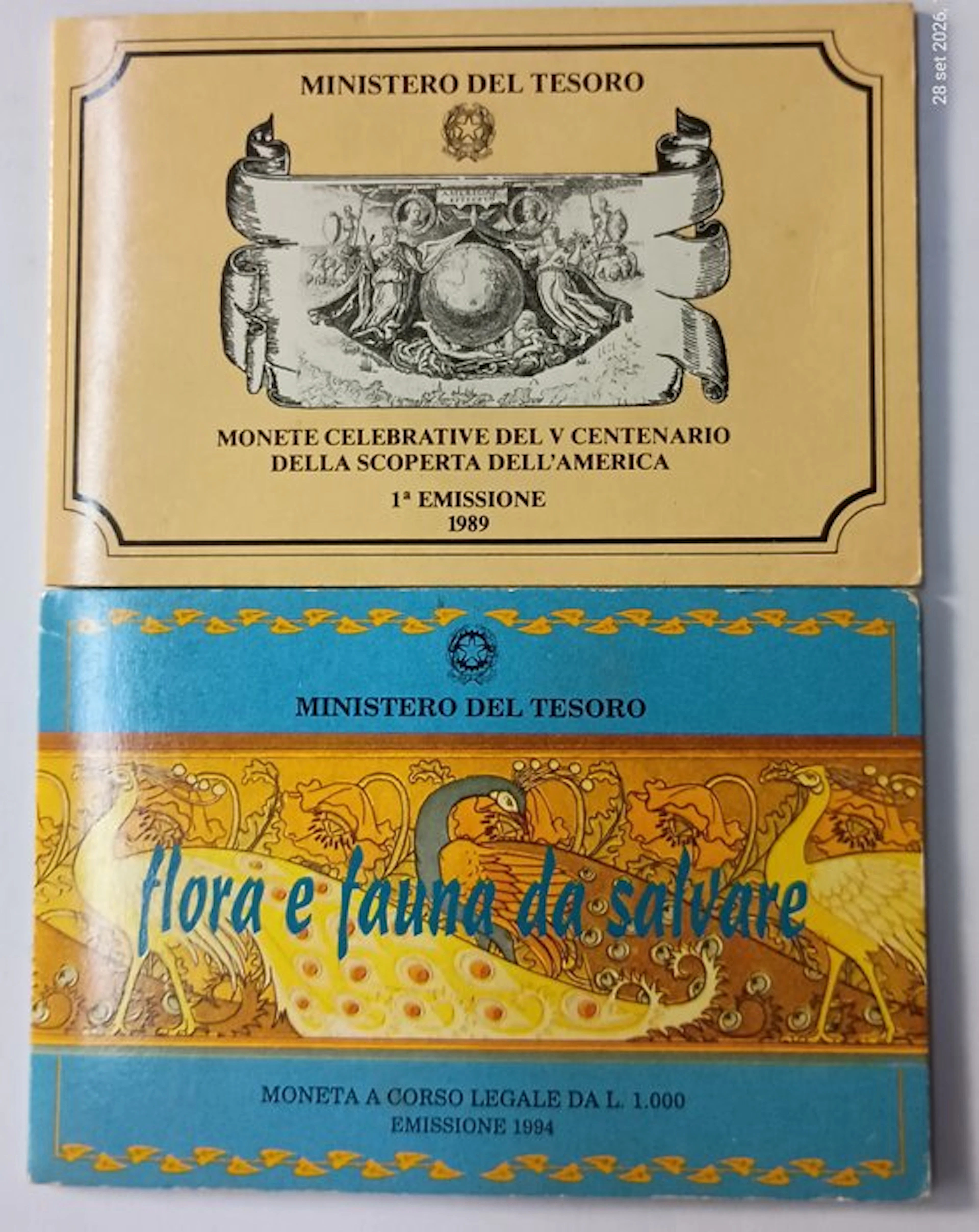 Italy. lire 200-500-1000 1989-1994 (No reserve price)