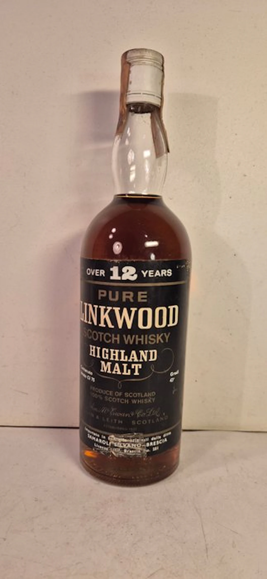 Linkwood 12 years old Pure Highland Malt - Samaroli Import - b. 1970s - 75cl