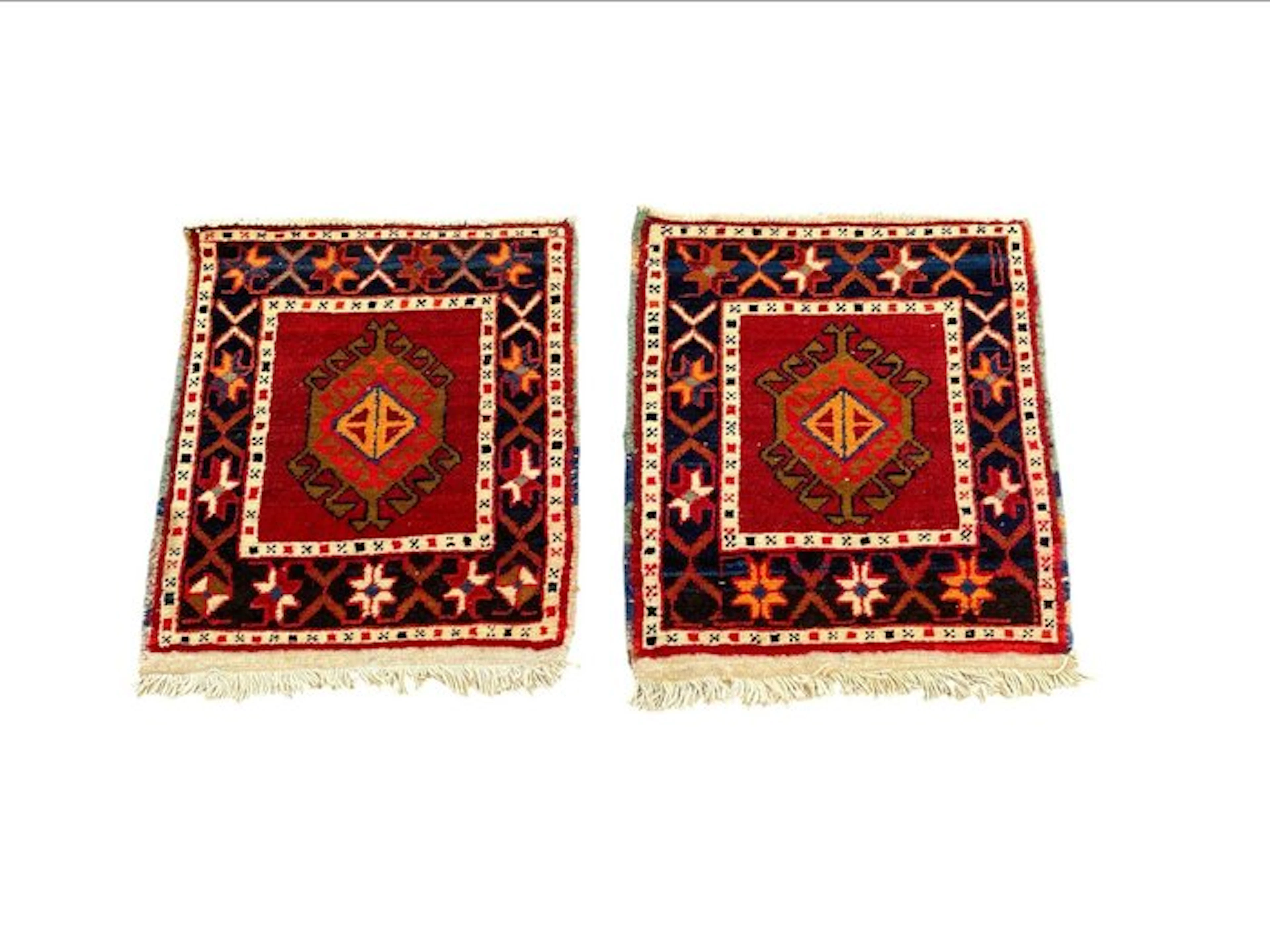 pillow - Rug - 55 cm - 52 cm - No Reserve !