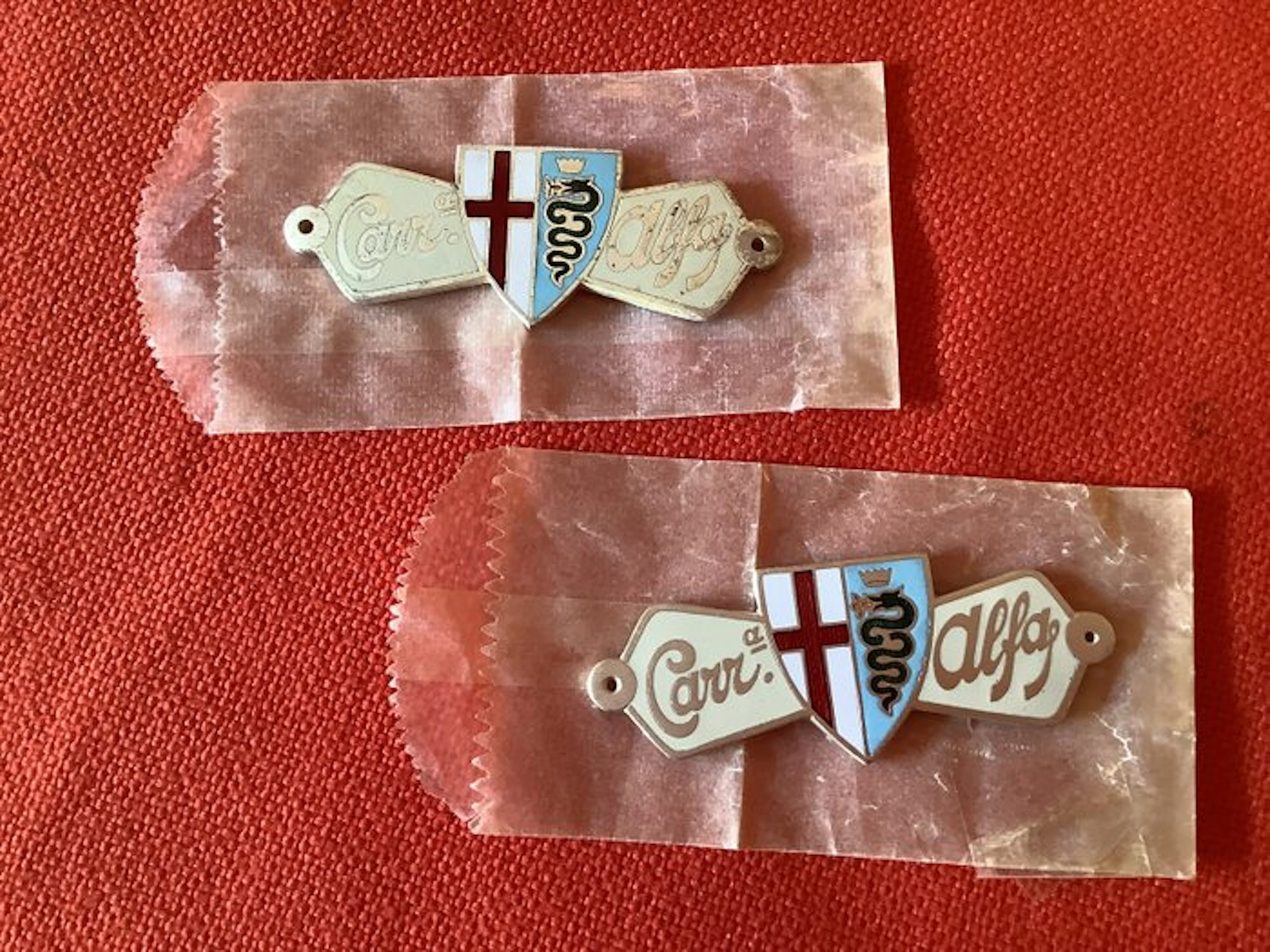 Badge - Alfa Romeo - Emblemi ufficiali CARROZZERIA ALFA...