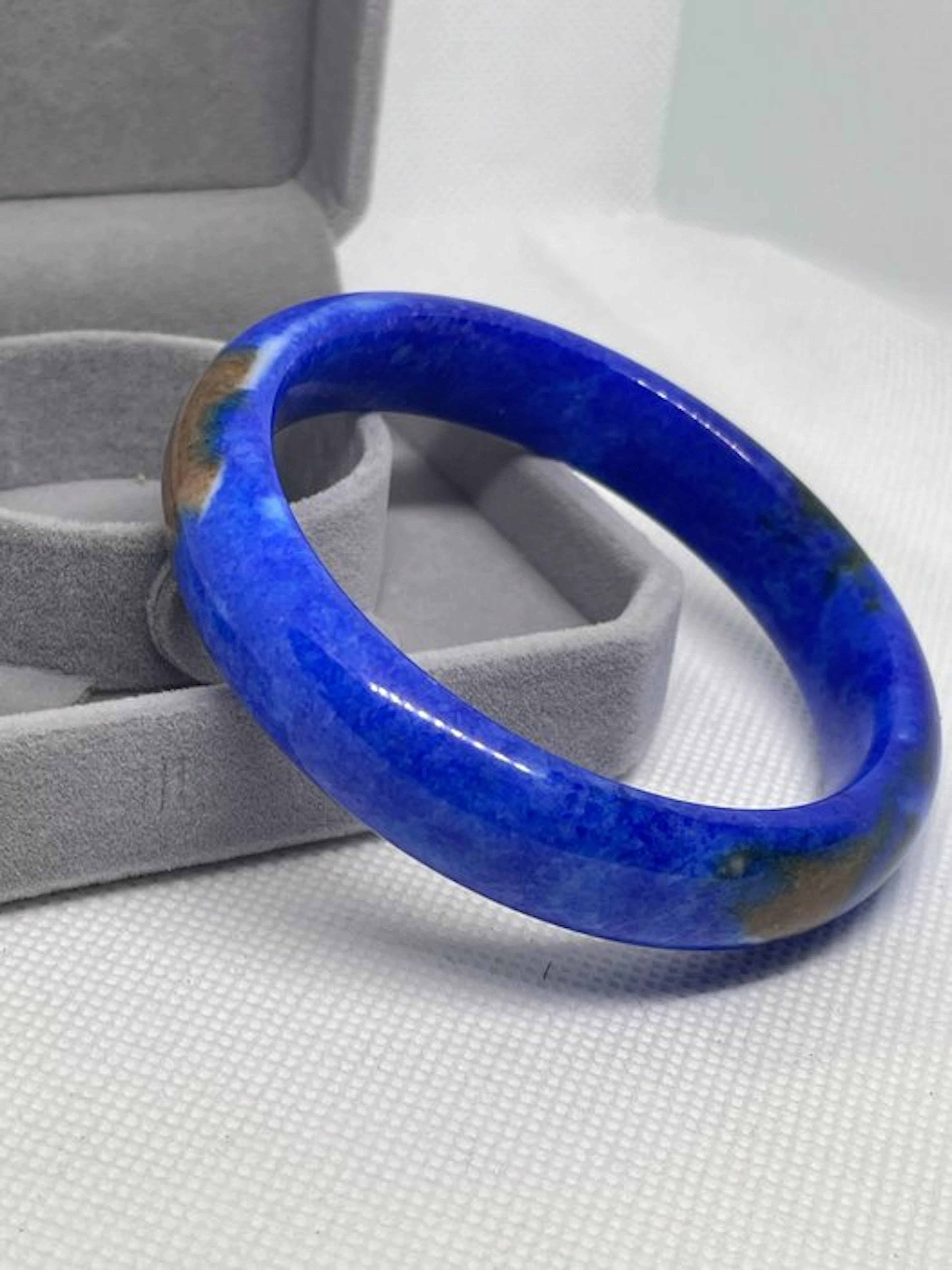 Lapis lazuli bracelet – Deep Blue, Symbol of Wisdom and Protection - Bracelet