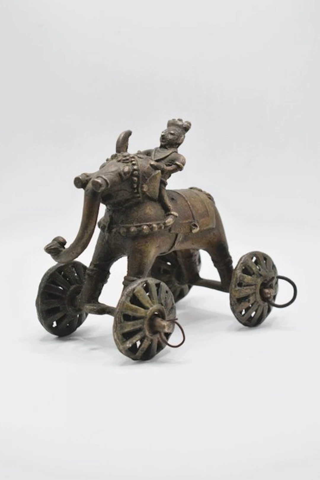 Temple toy - Bronze - India - 19th century