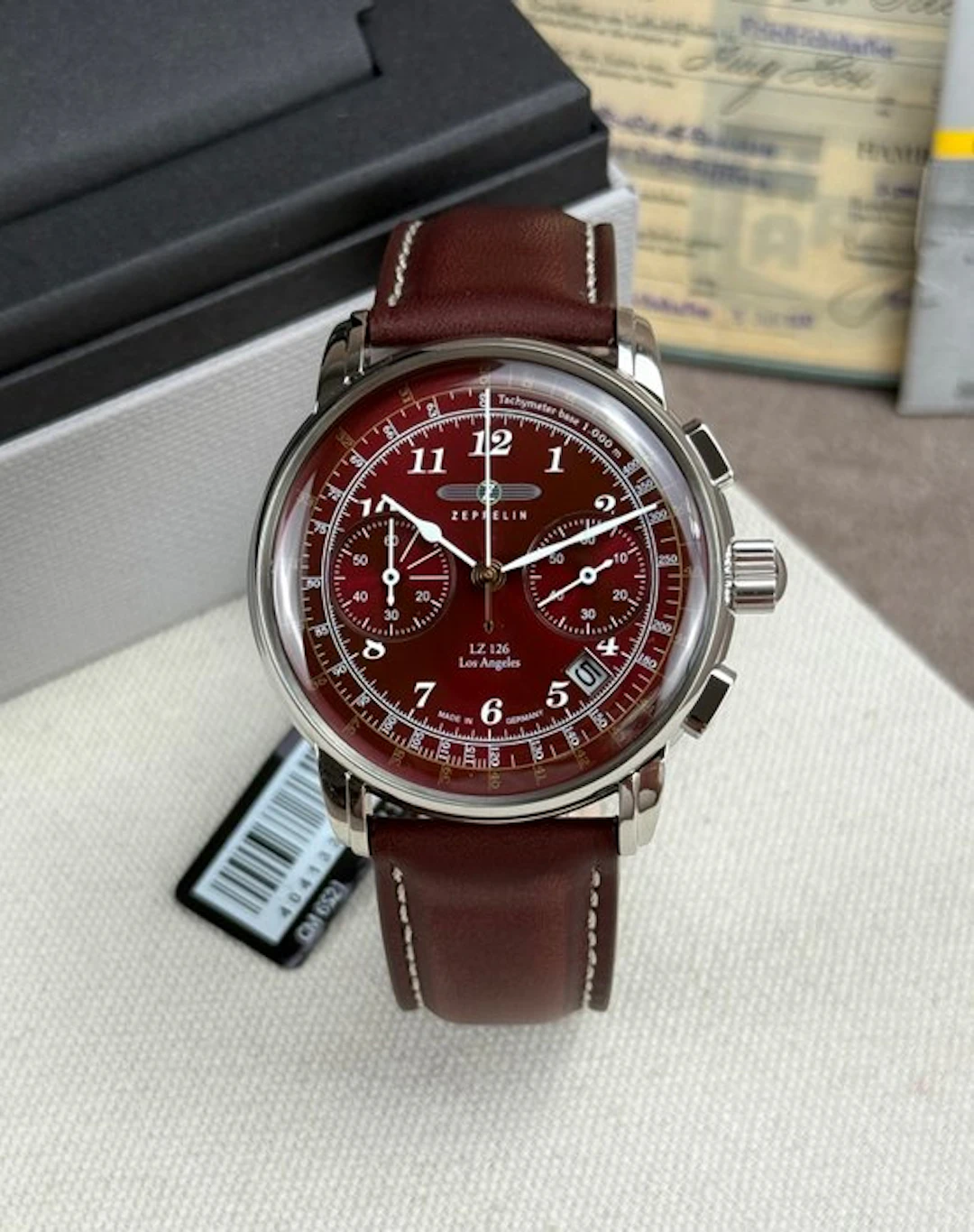 Zeppelin - Chronograph Date - Los Angeles - 7614-6 - Men - 2020-2025