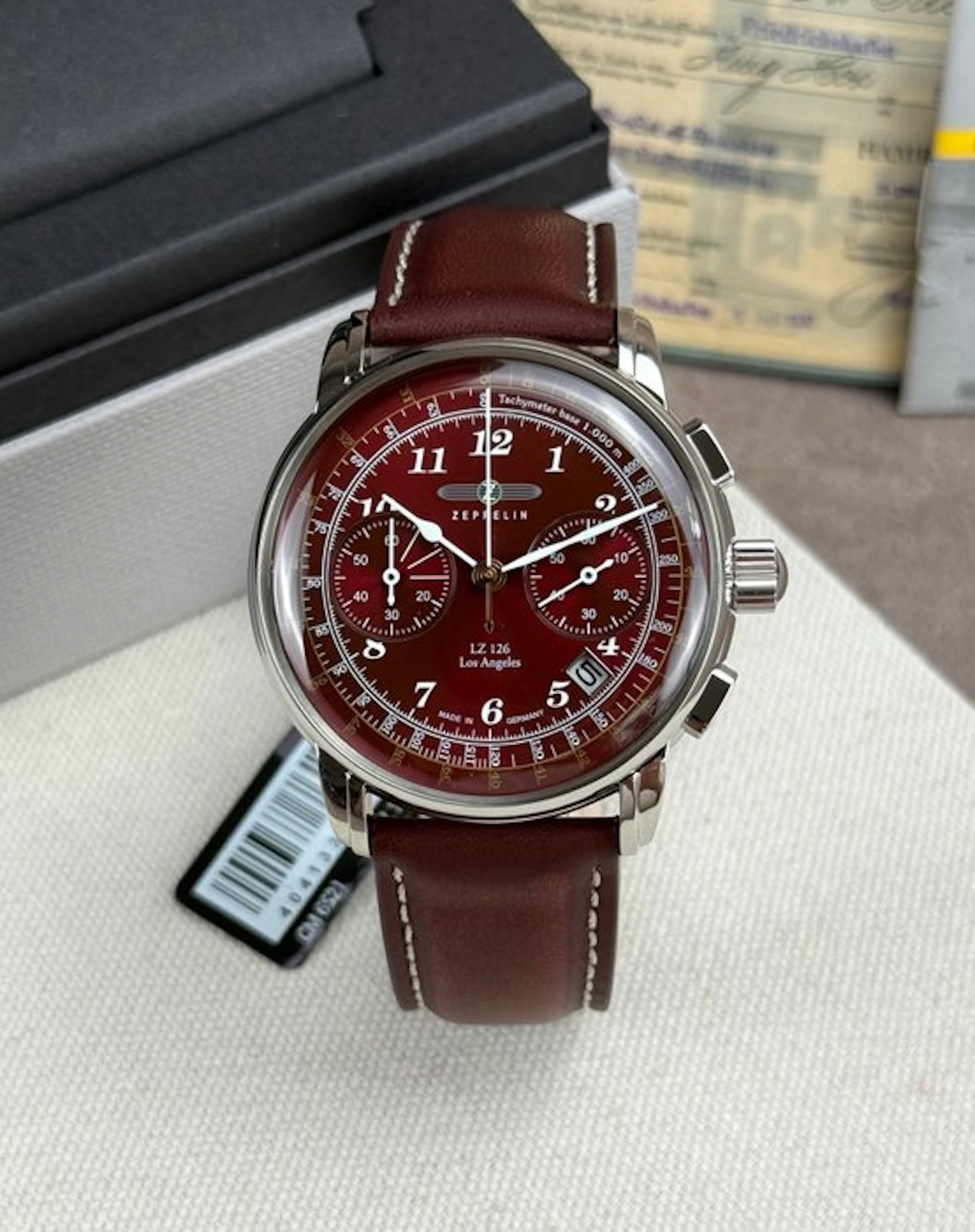 Zeppelin - Chronograph Date - Los Angeles - 7614-6 - Men - 2020-2025