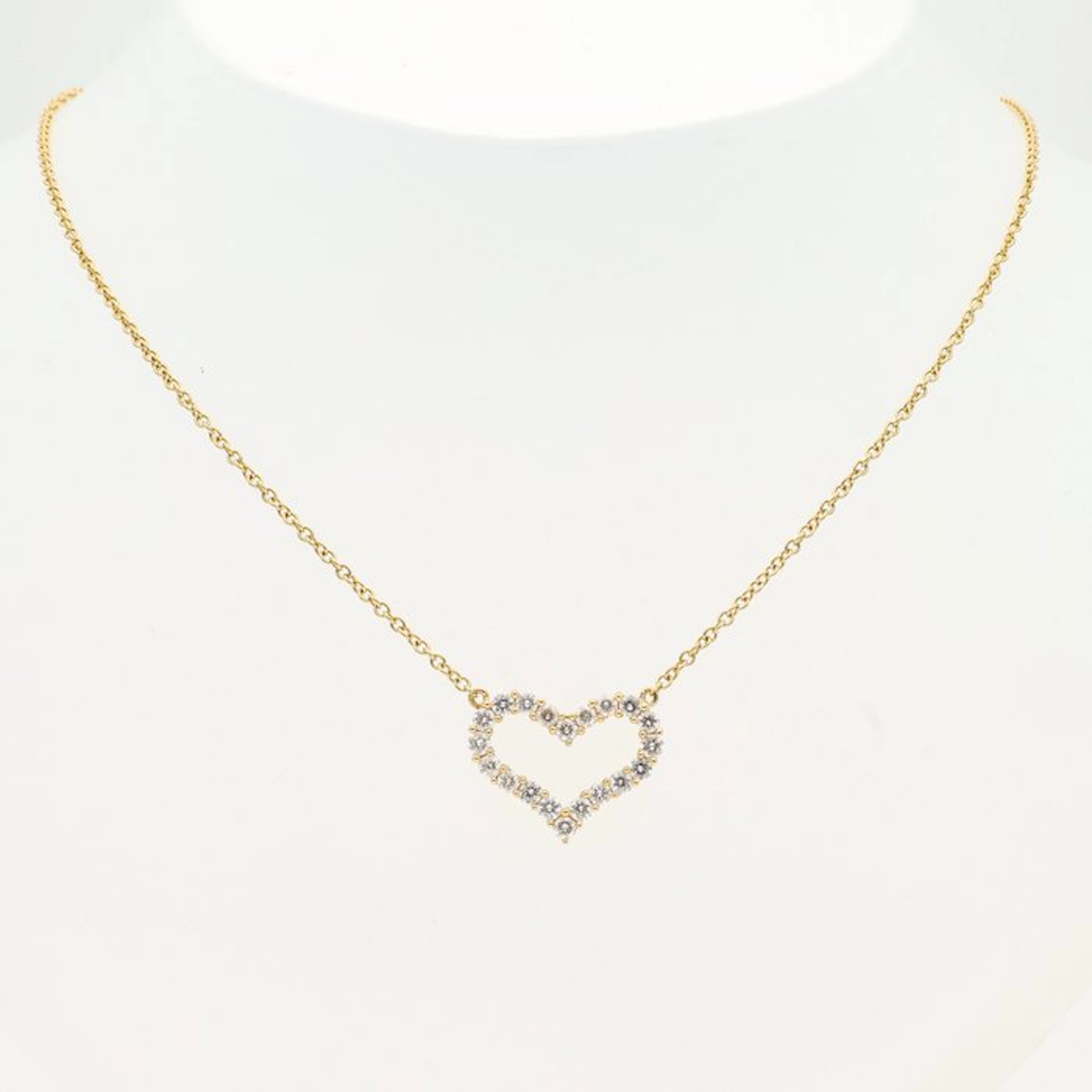 Necklace with pendant - 18 kt. Yellow gold Diamond (Natural)