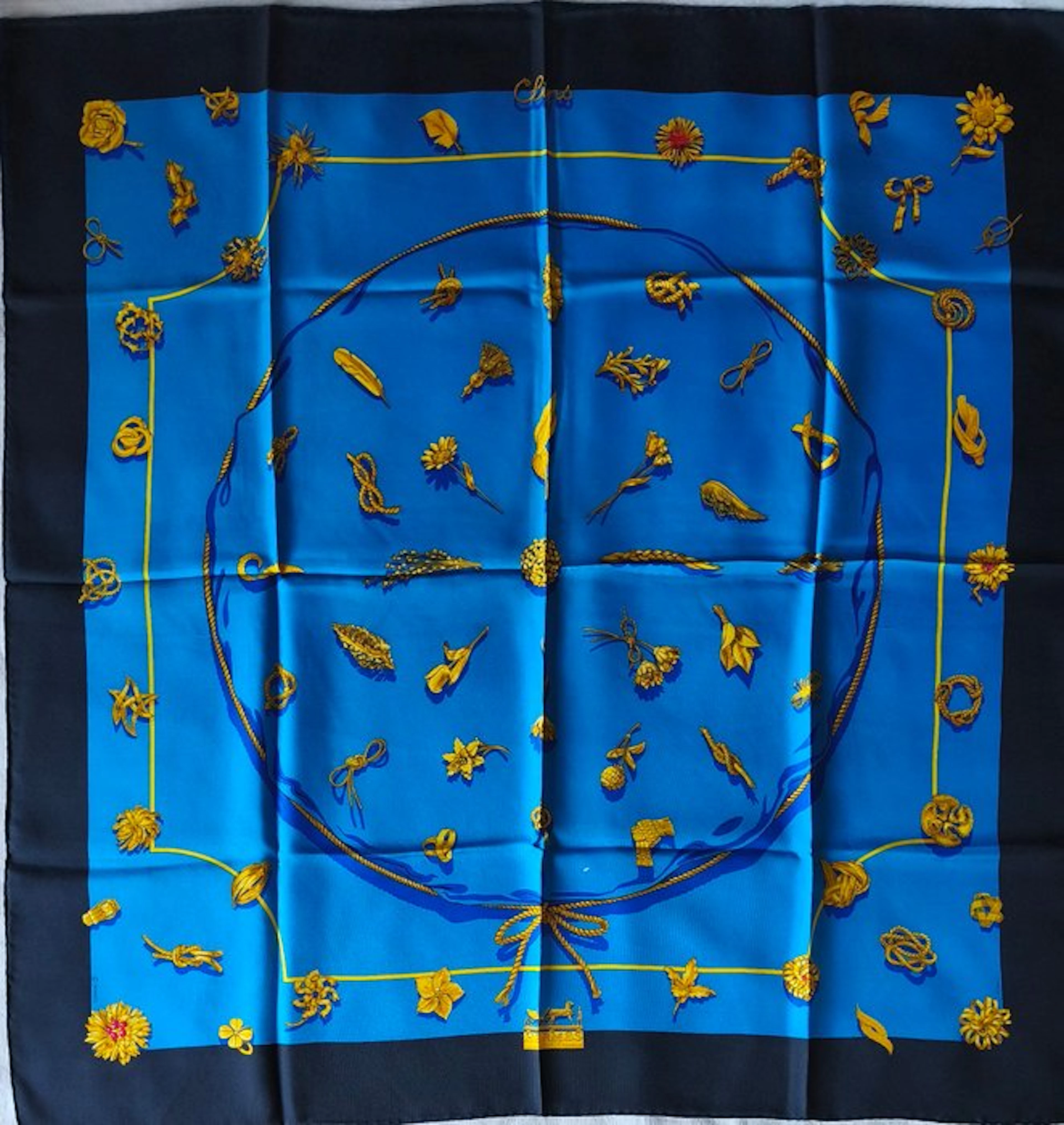 Hermès - CLIPS by Vladimir Rybaltchenko. 1986 - Foulard