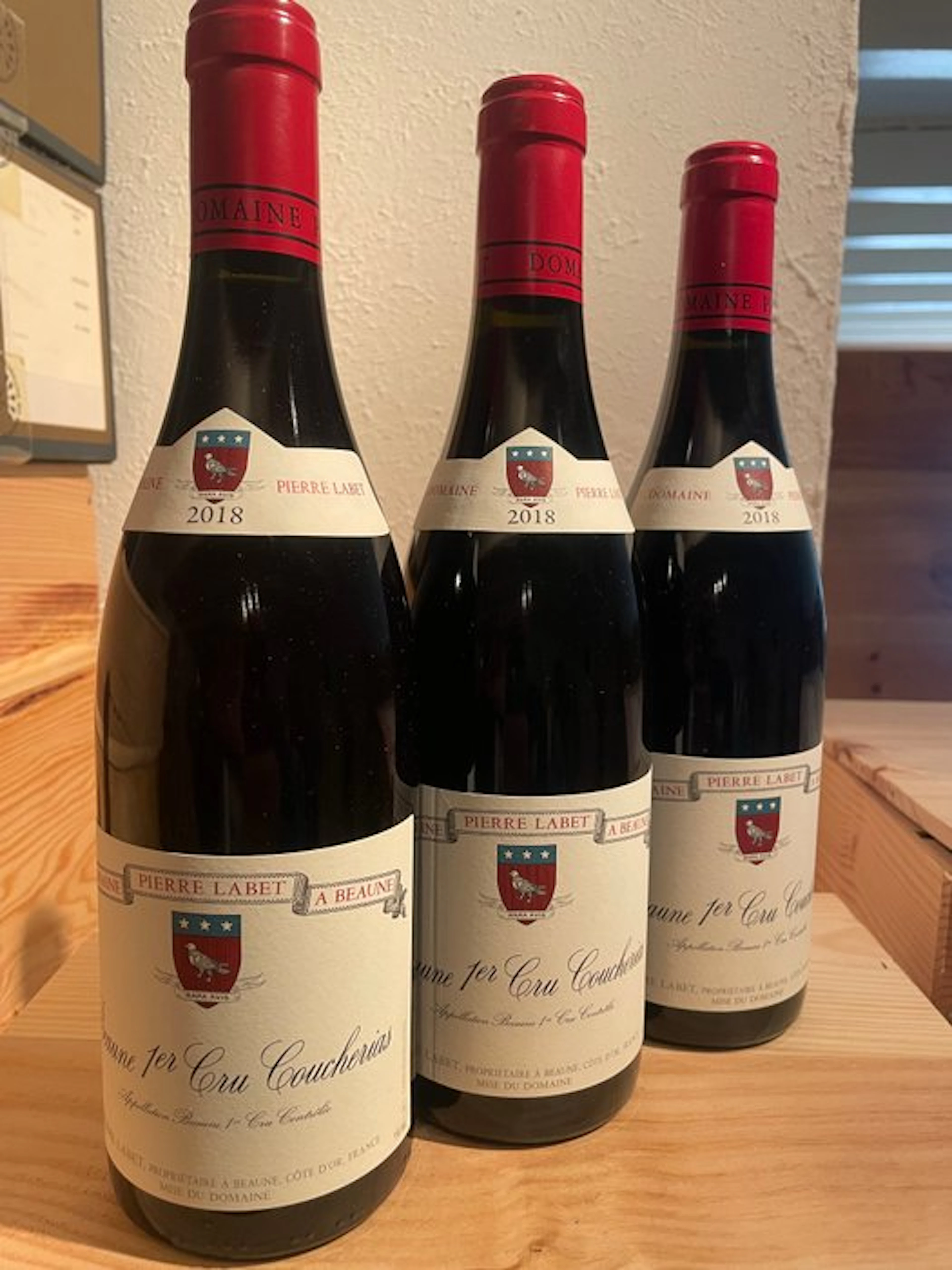 2018 Pierre Labet "Coucherias" - Beaune 1er Cru - 3 Bottles (0.75L)