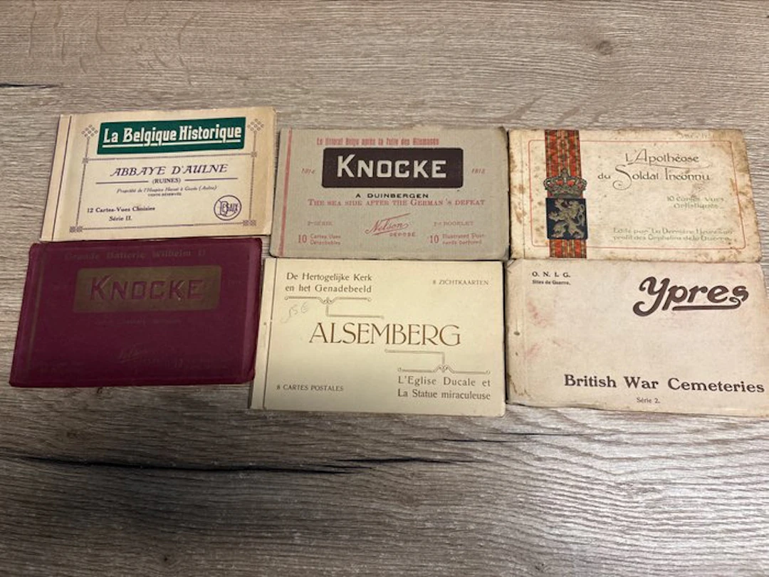 Belgium - Various postcard booklets - Postcard (75) - 1900-1960