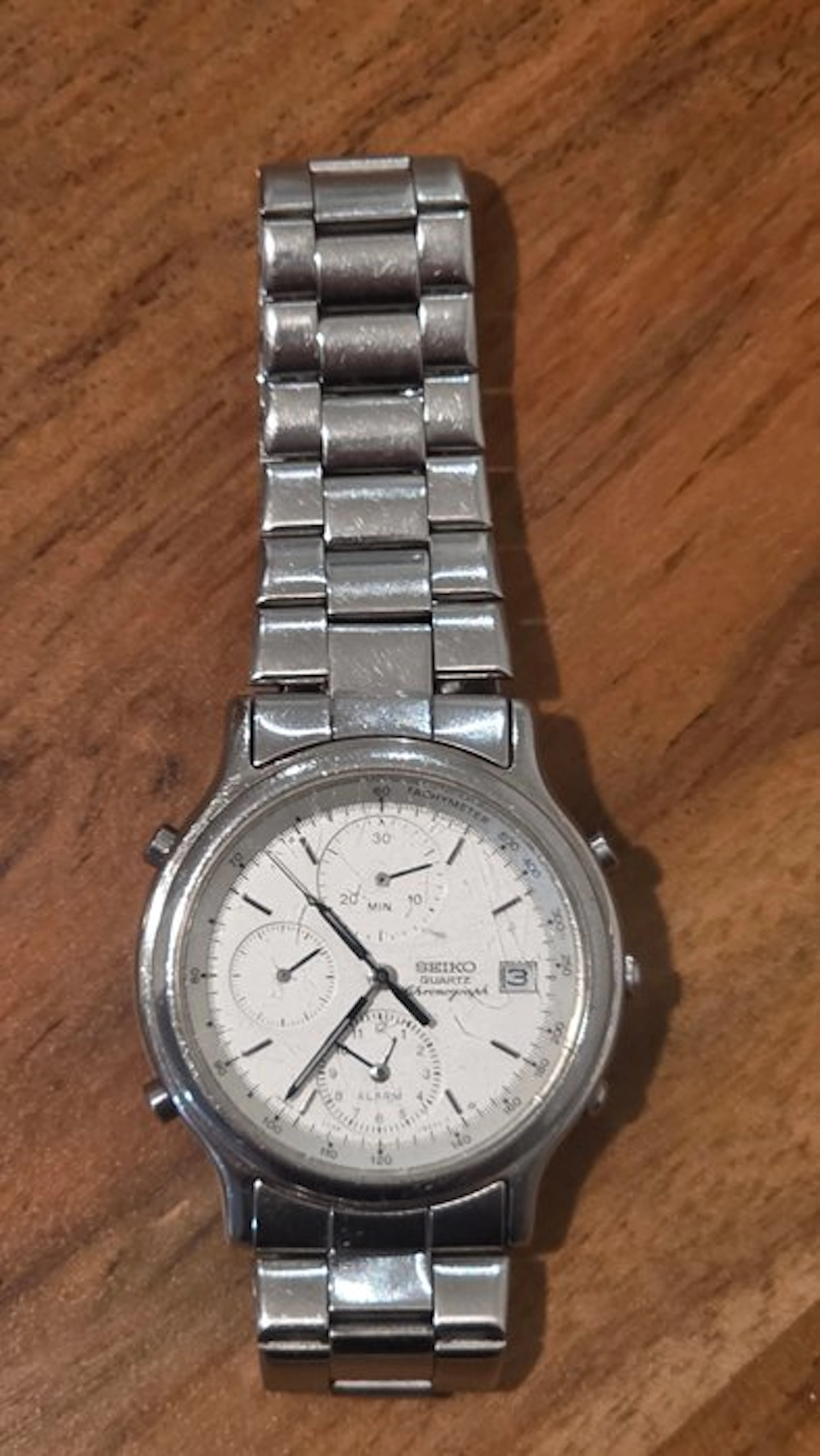 Seiko - Seiko 7T32 Chronograph - No reserve price - 7T32-6A50 - Men - 1991