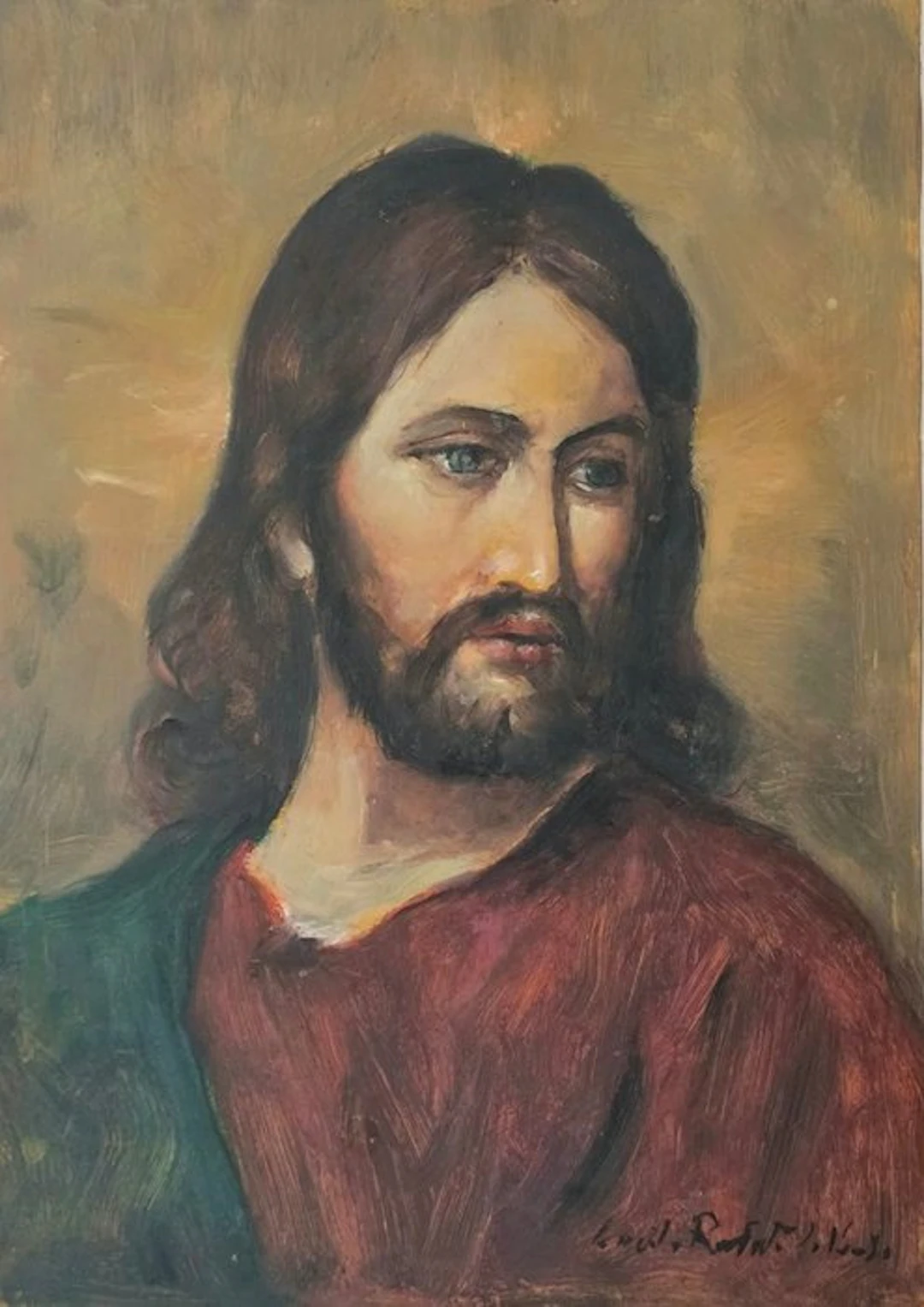 Carlo Roberto La Volpe (XX) - Volto di Cristo