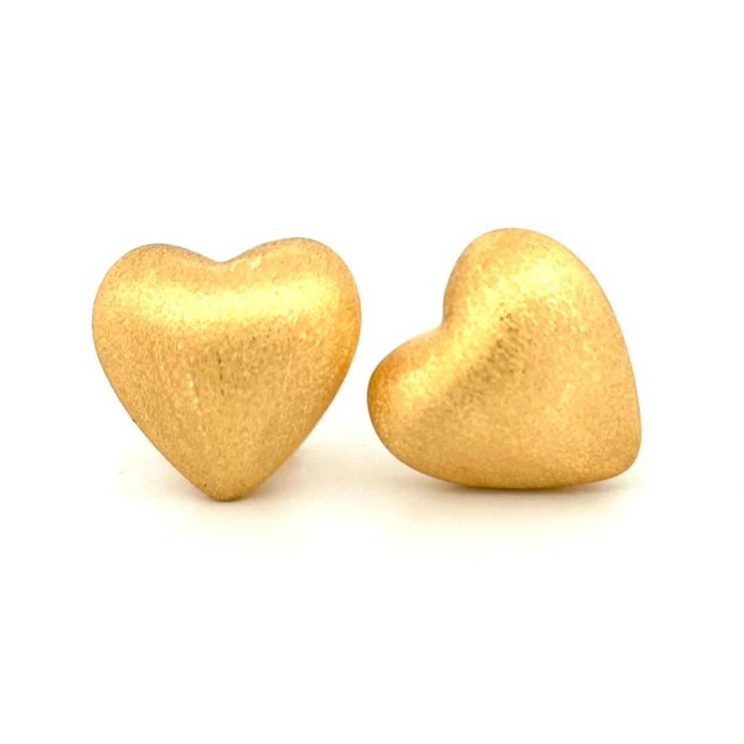 Earrings - 18 kt. Yellow gold - Made in Italy