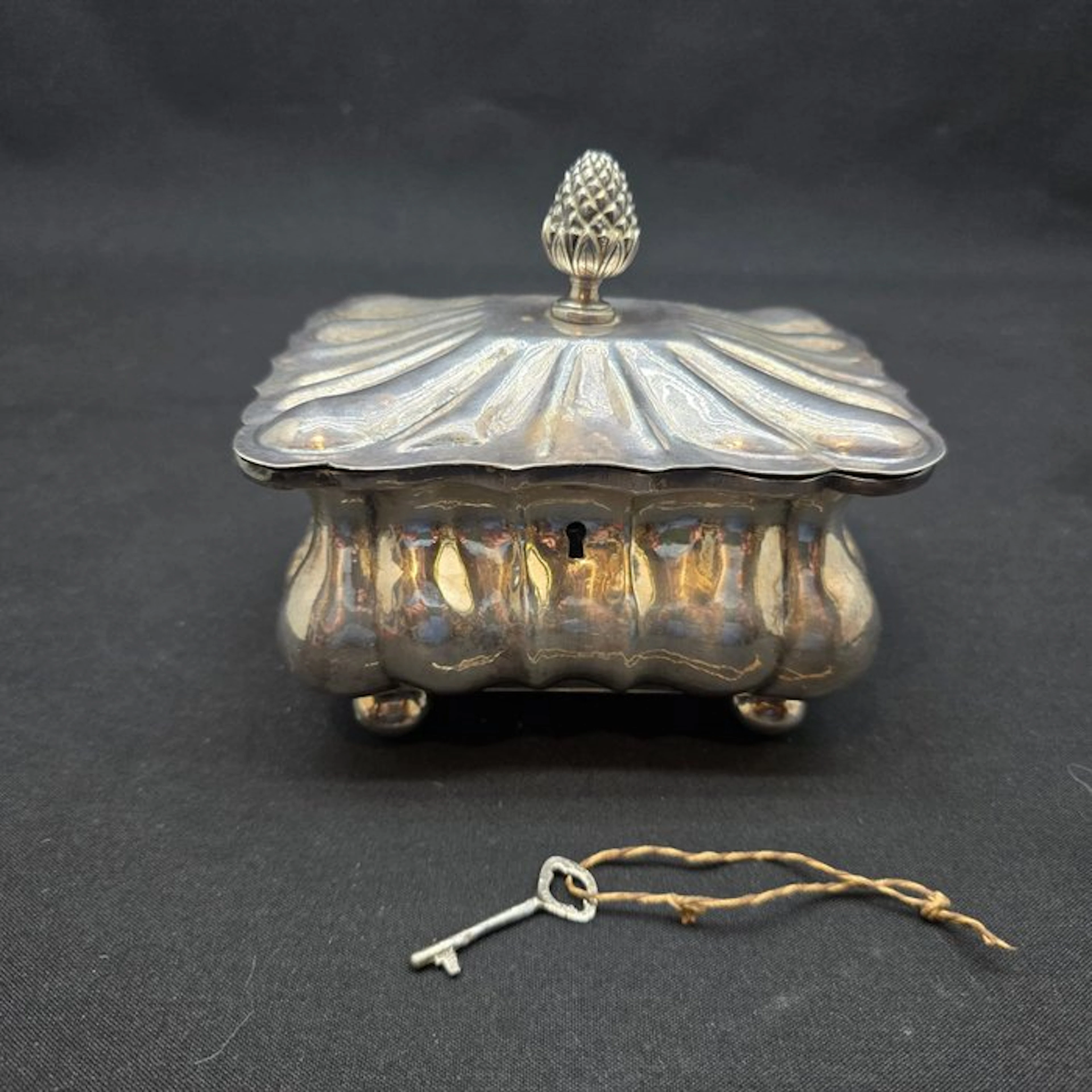 Jewellery box - Silverplated - Rozumowski
