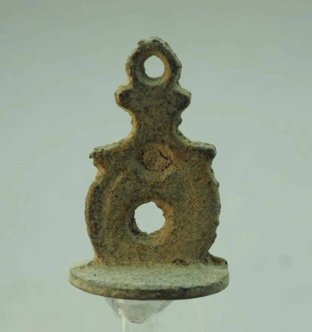 17th - 18th century Bronze Stamp Seal pendant with...