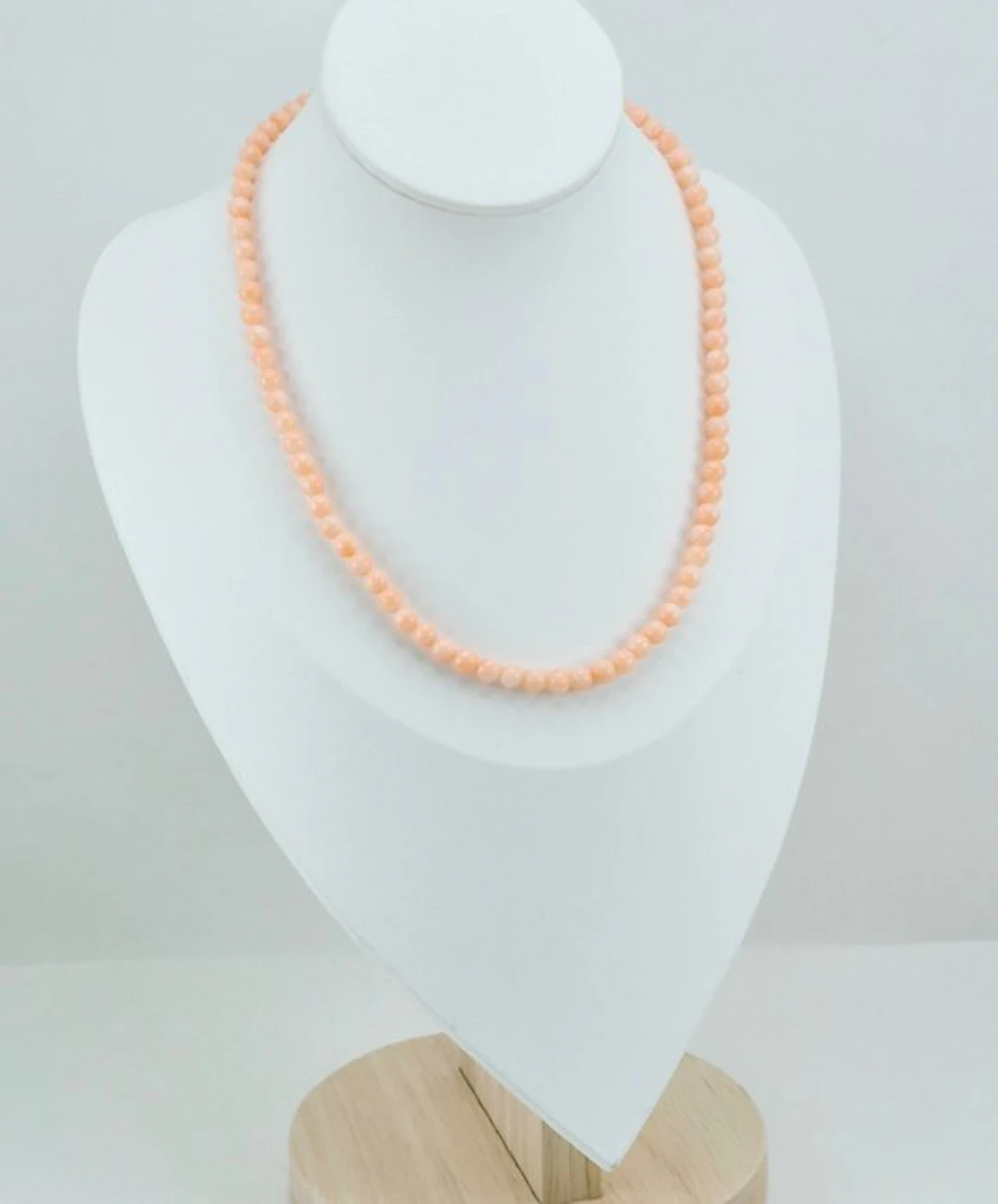 Coral - Silver, Gold-plated - Necklace - PINK CORAL