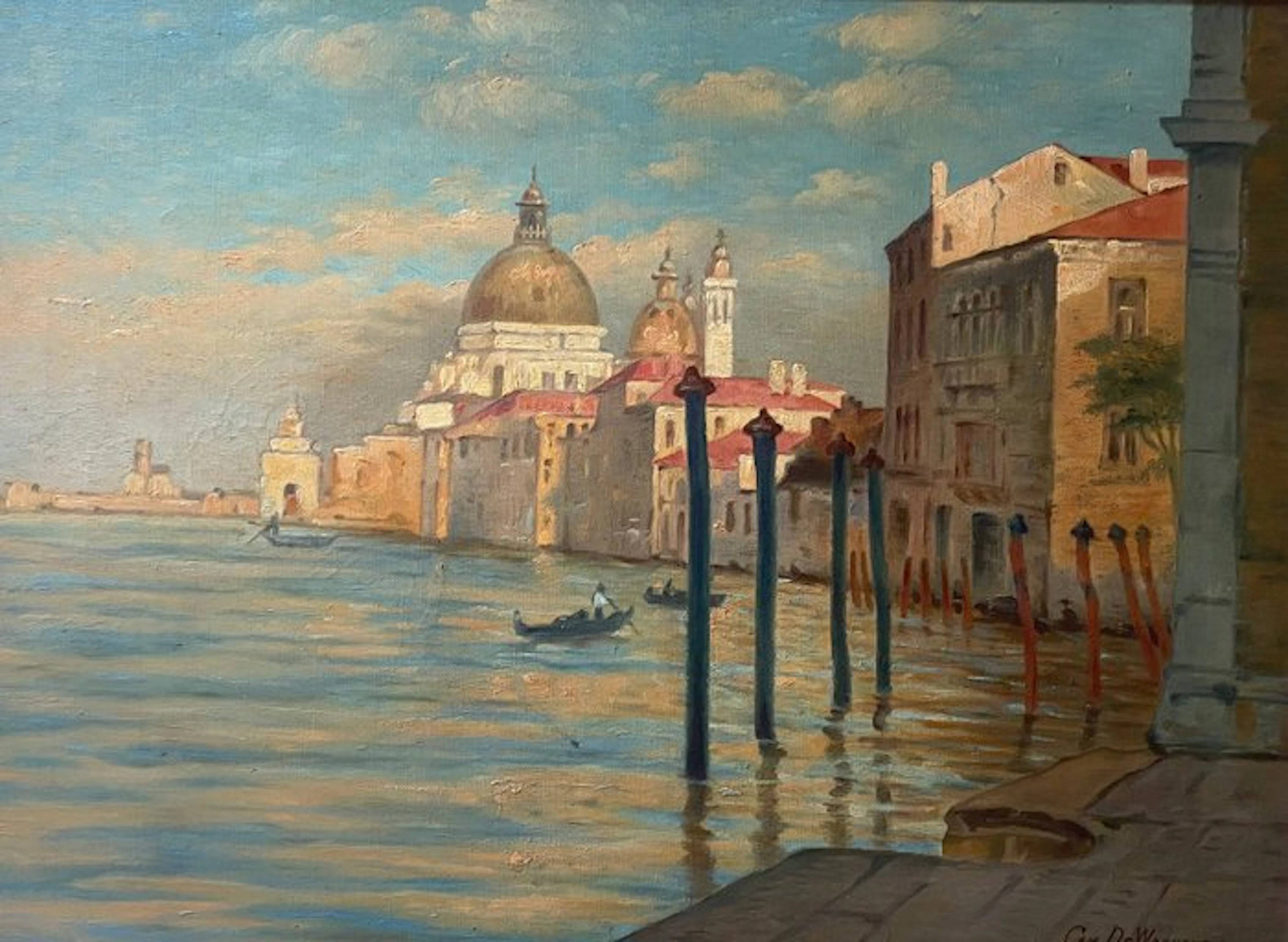 Camiel De Waegeneire (1855-1946) - Venetië, San Giorgio Maggiore