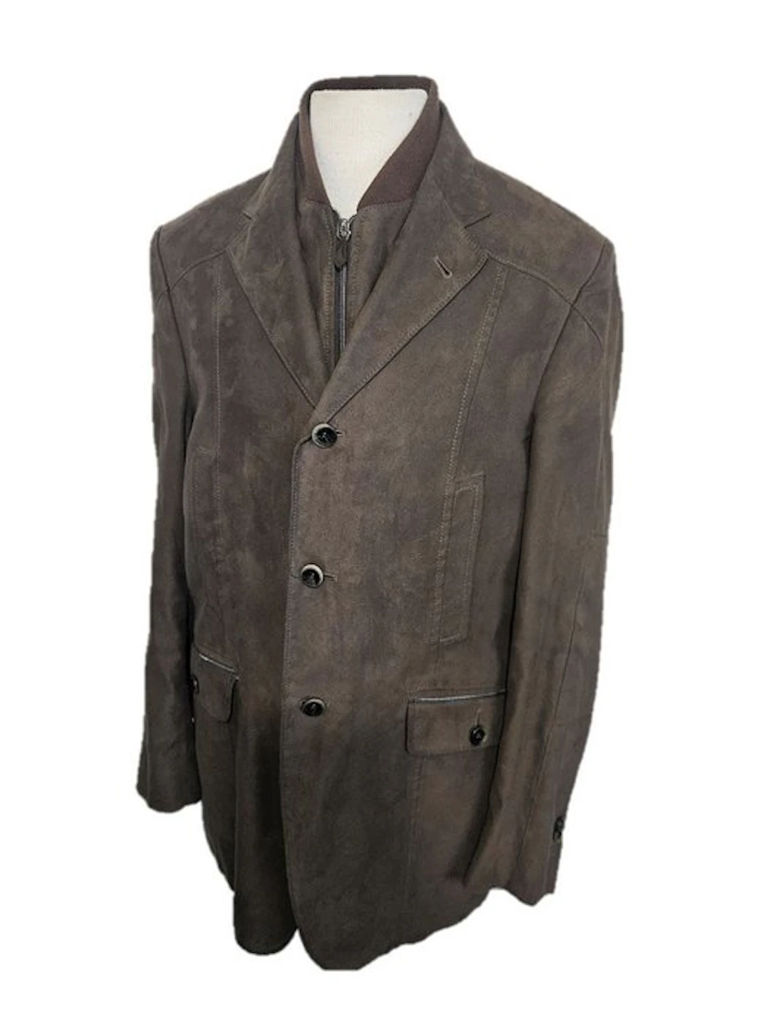 Corneliani ID - Suède Leather Jacket - Leather jacket