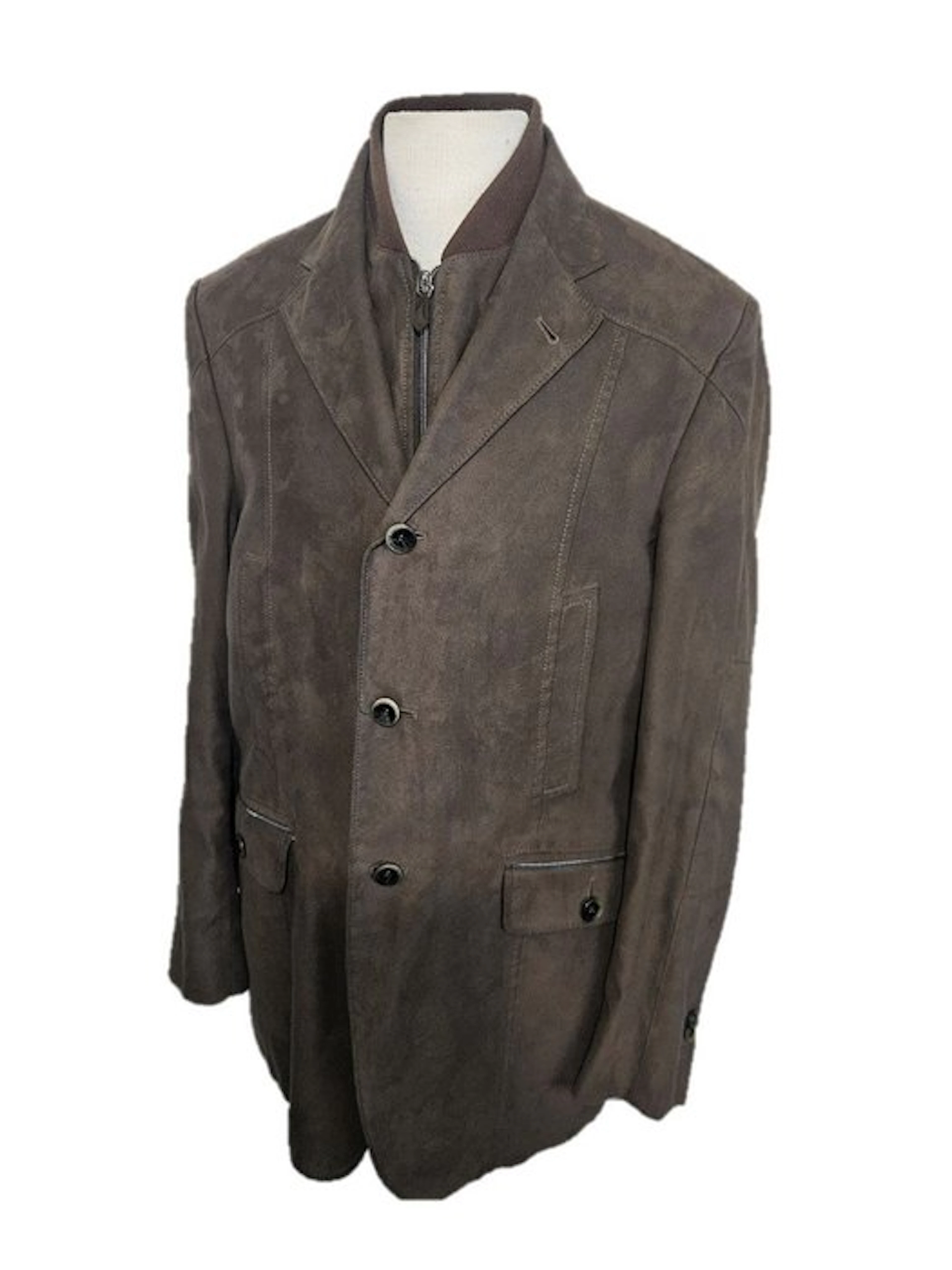 Corneliani ID - Suède Leather Jacket - Leather jacket