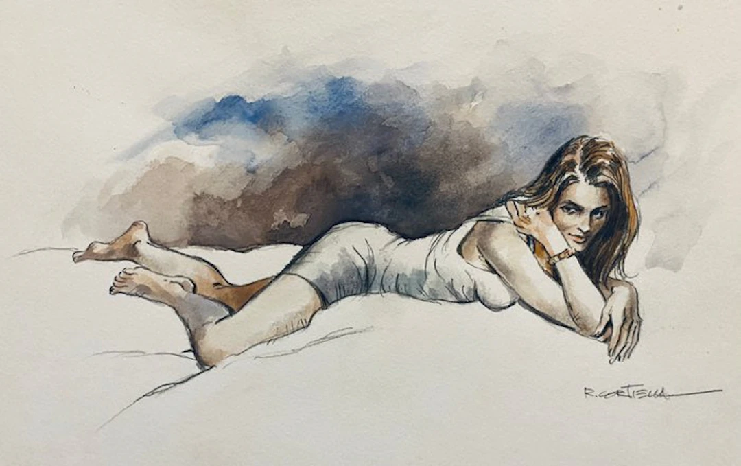 Rafael Cortiella (1931-2019) - Chica estirada