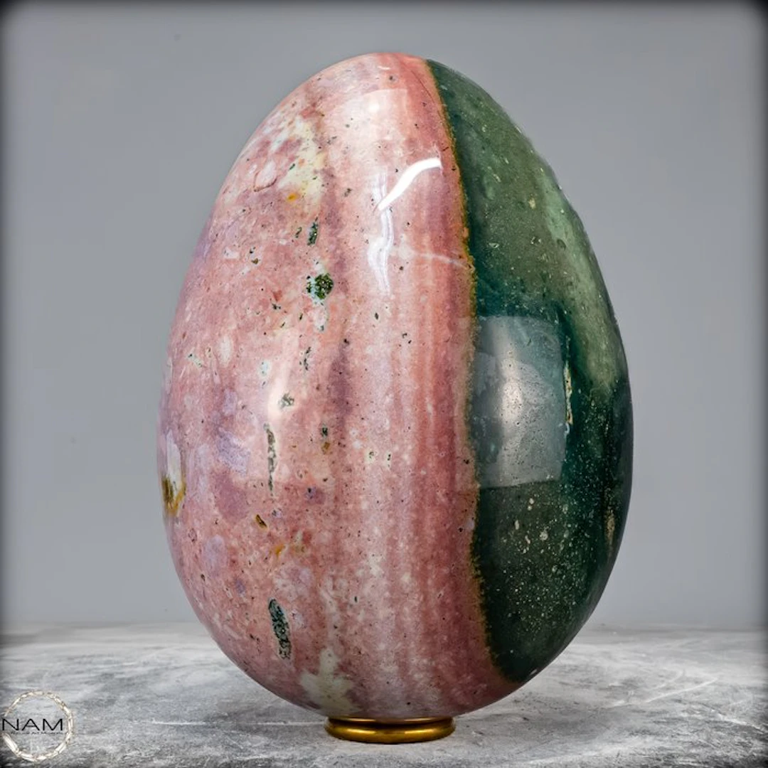 Natural Ocean Agate Egg - Of the highest quality- 6265.34 g