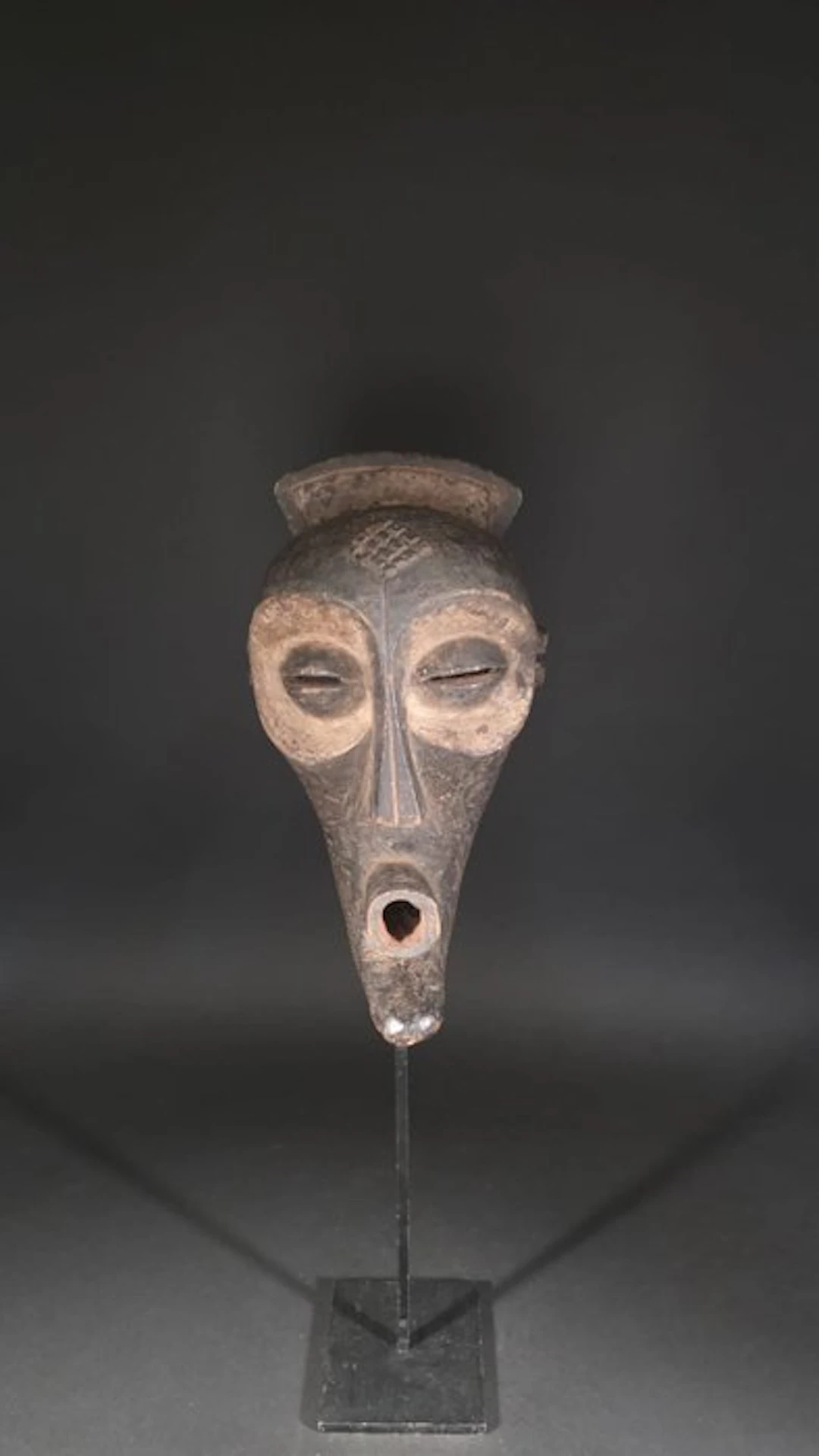 Wooden mask - Lwalwa - DR Congo (No reserve price)