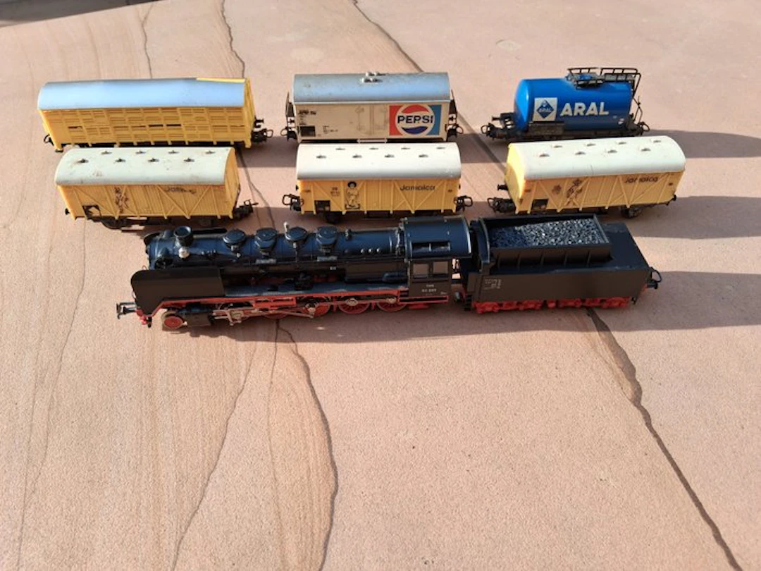 Märklin H0 - 3319/4421/4509/4594/4643 - Train set (7) - Freight train