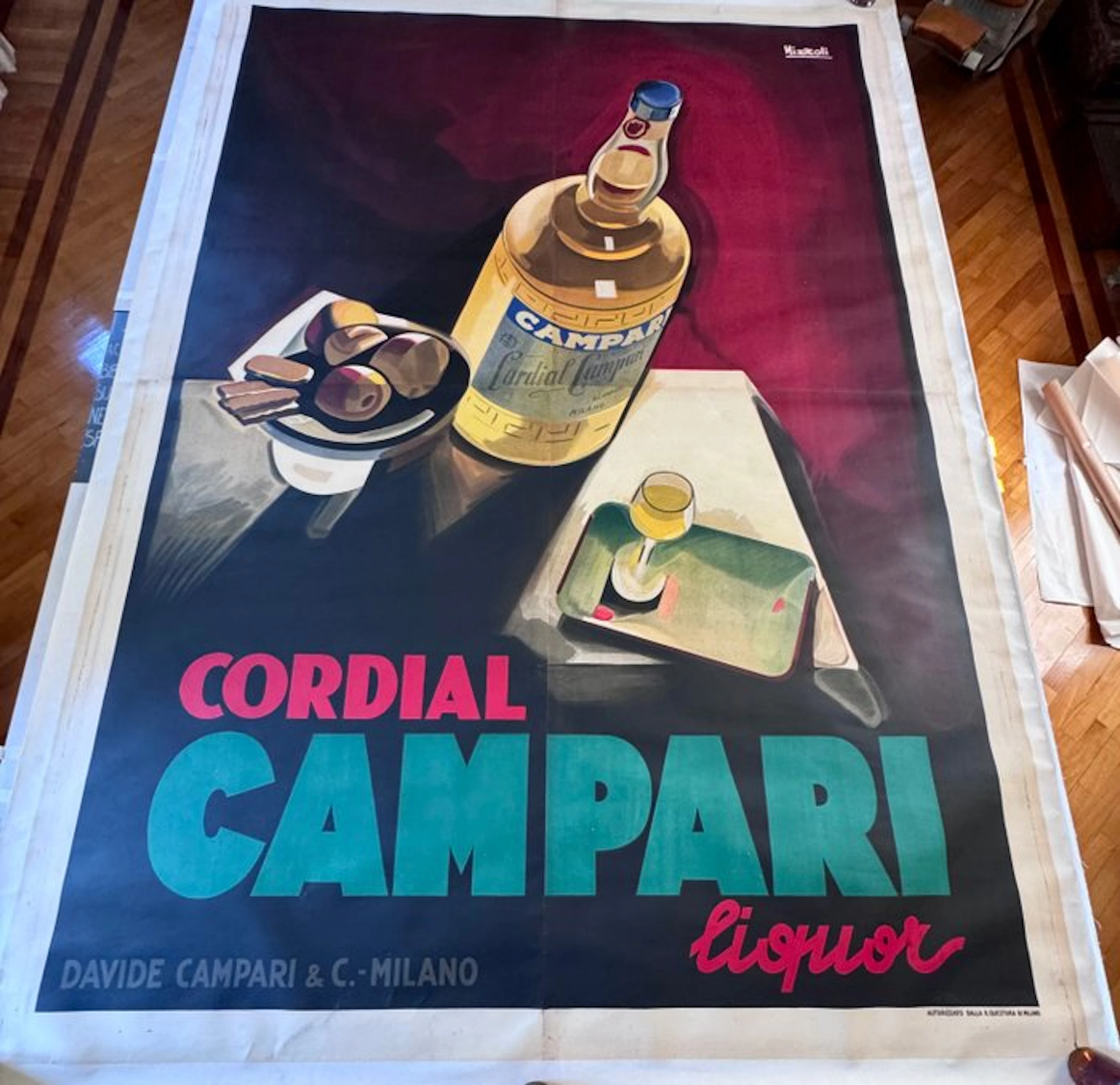 Nizzoli - Davide Campari & C. - Cordial Campari liquor - 1920s