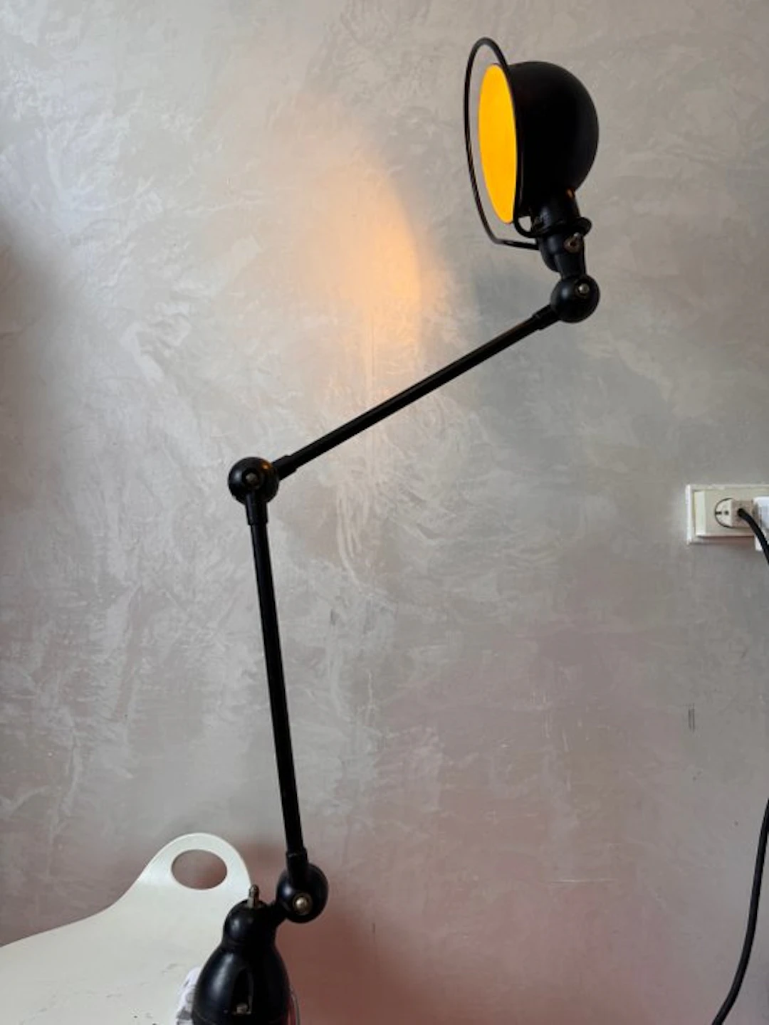 Jielde - Jean-Louis Domecq - Desk lamp - Signal - Metal - vintage Jieldé hinge