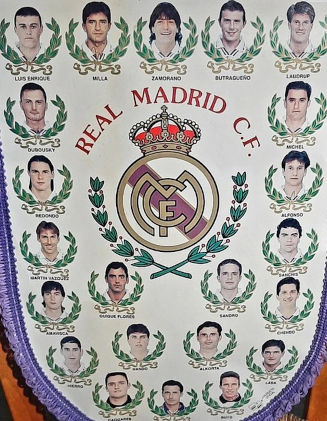 Real Madrid - LaLiga - Luis Enrique - Flag / pennant
