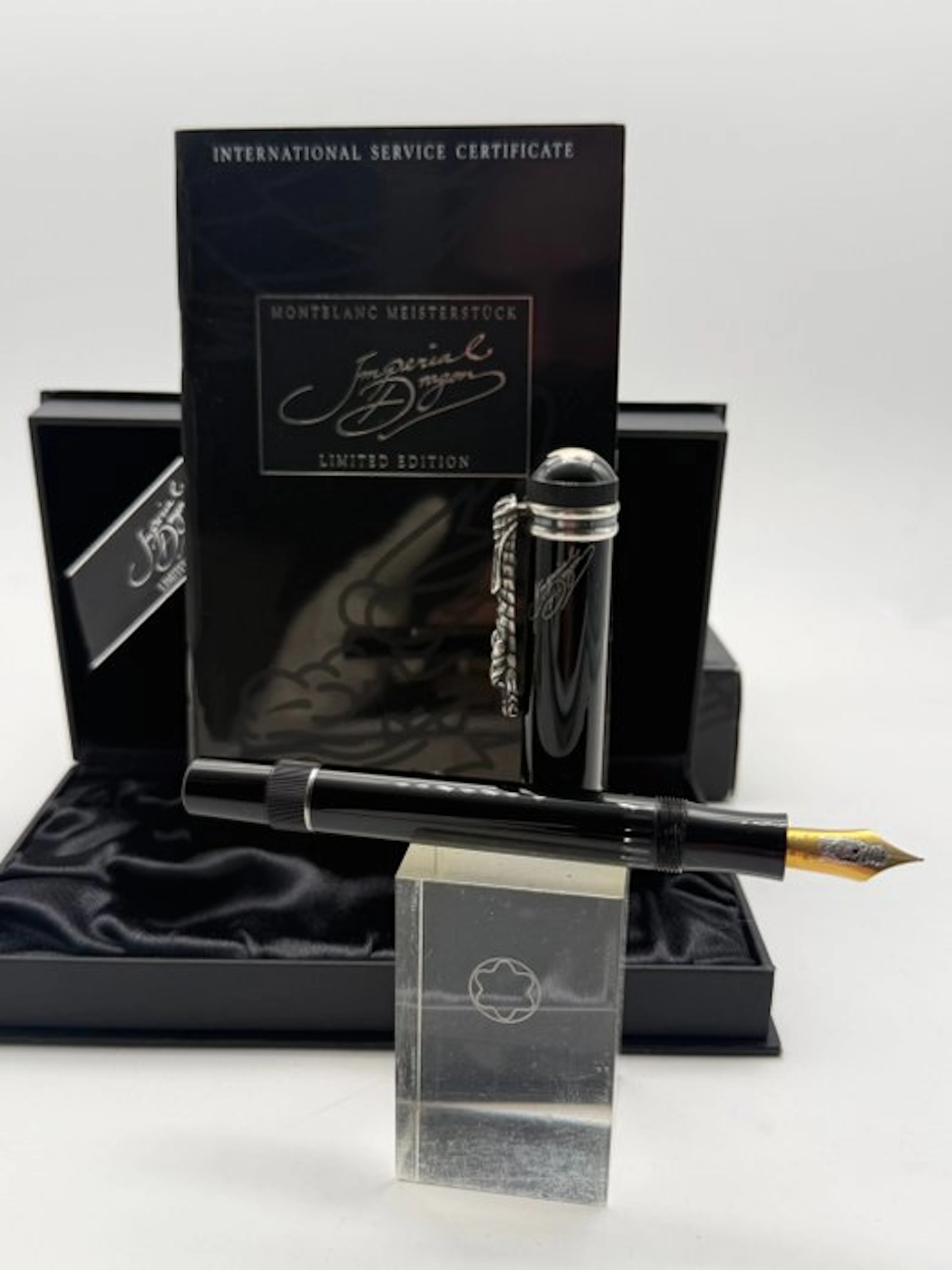 Montblanc - Imperial Dragon Writers Edition full set - Fountain pen