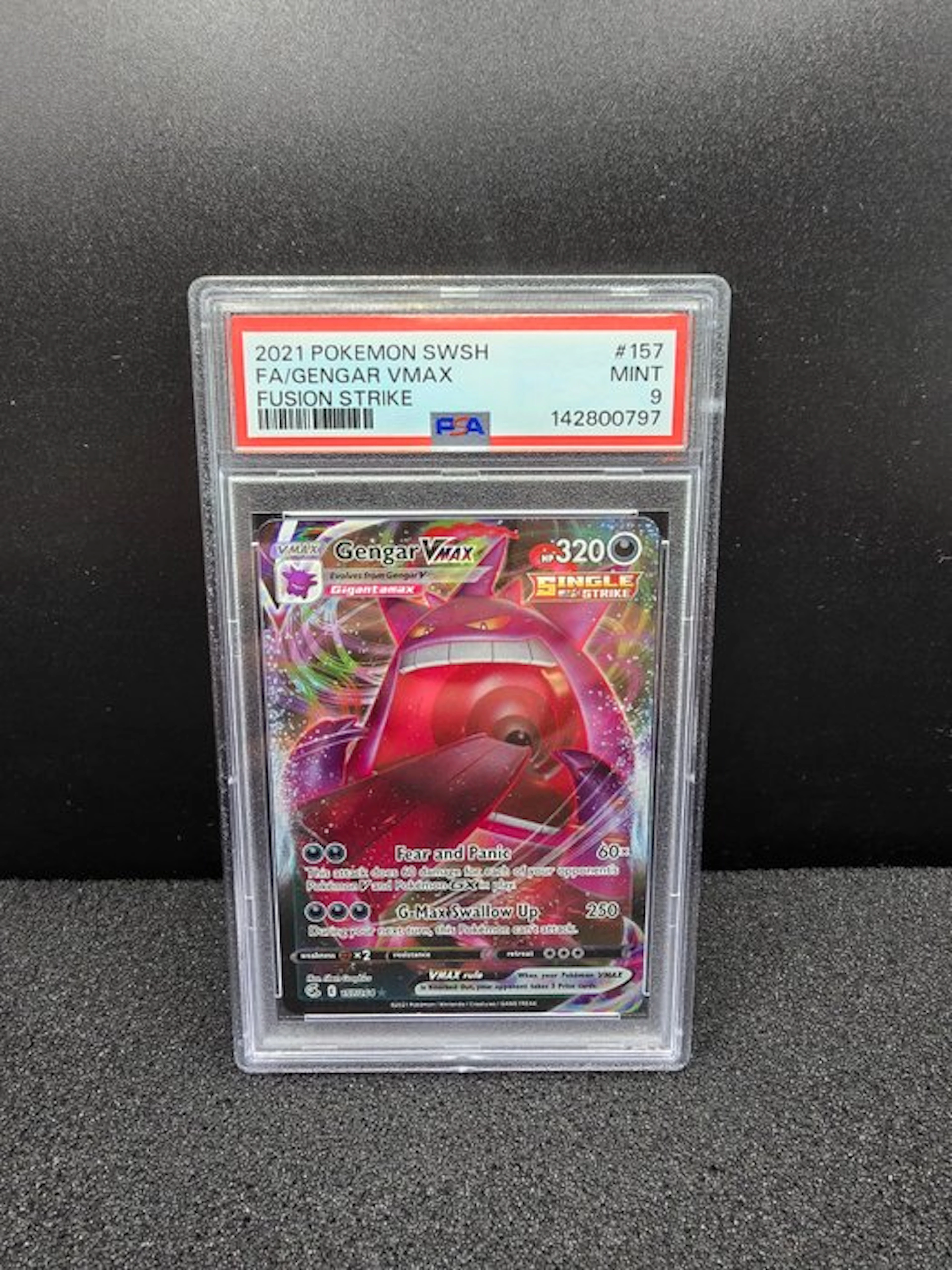 Pokémon - 1 Graded card - Gengar #157 Full art