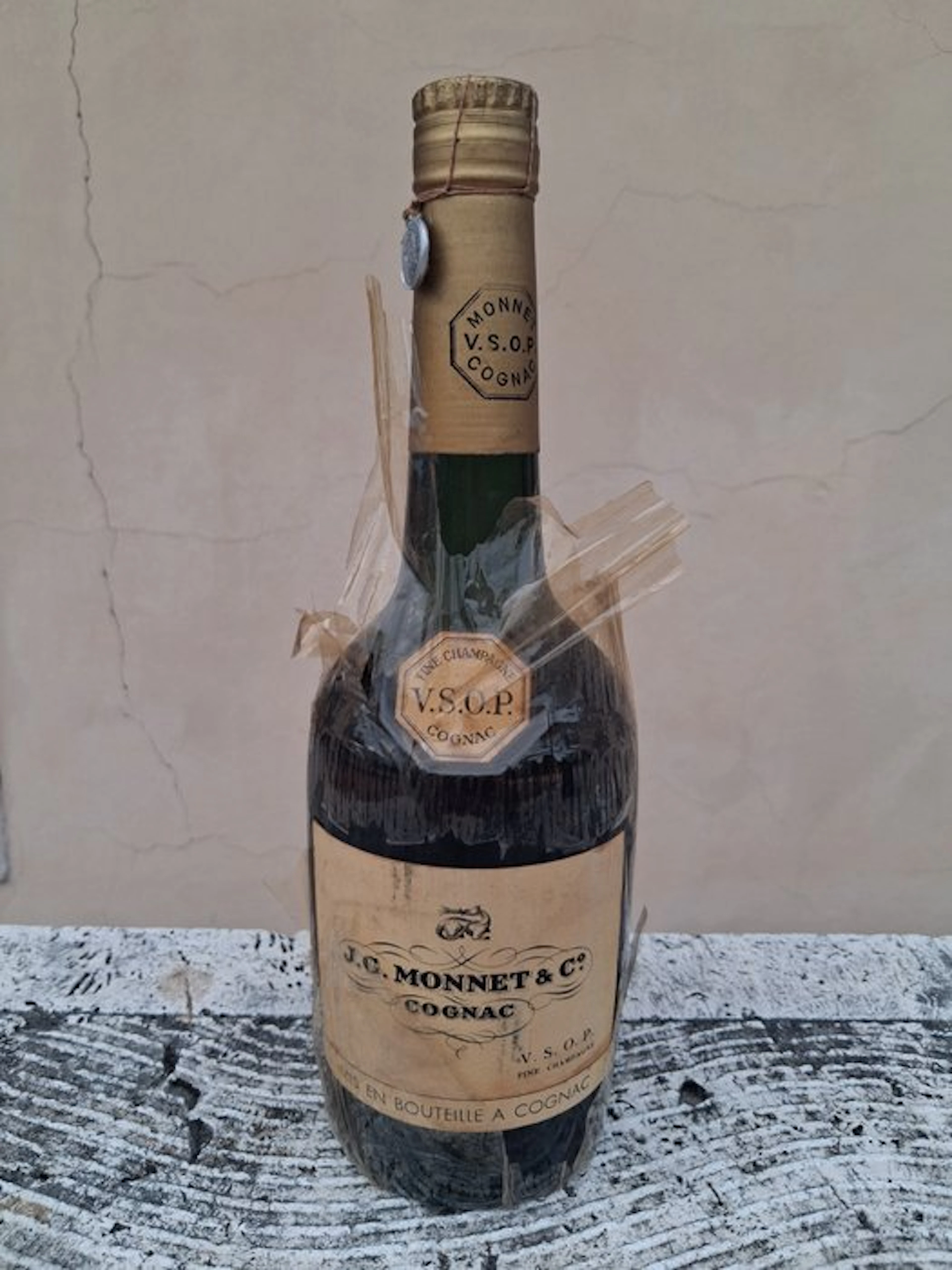 J. G. Monnet - VSOP Fine Champagne - b. 1950s - 73cl