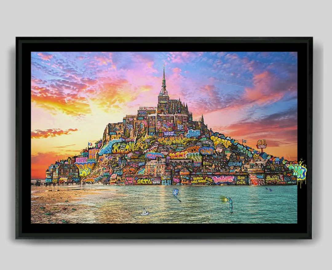BLACH (Maxime Blachère) (1980) - Mont Saint Michel Land