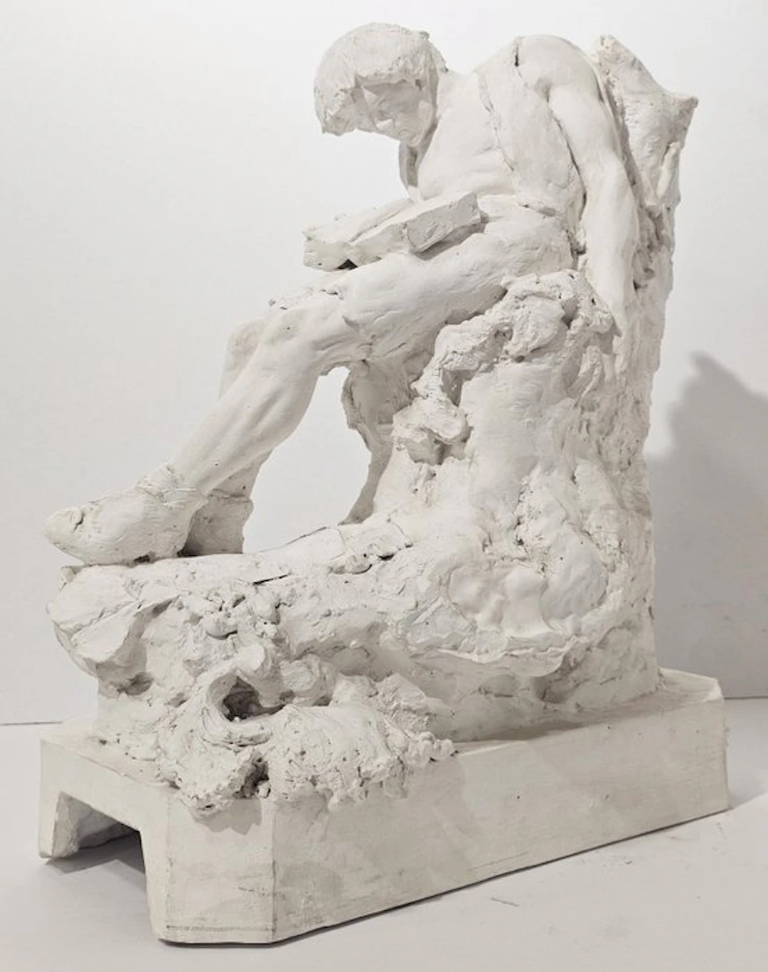 Domenico Antonio Valente (1917 - 2006) - Sculpture, Il lettore - 39