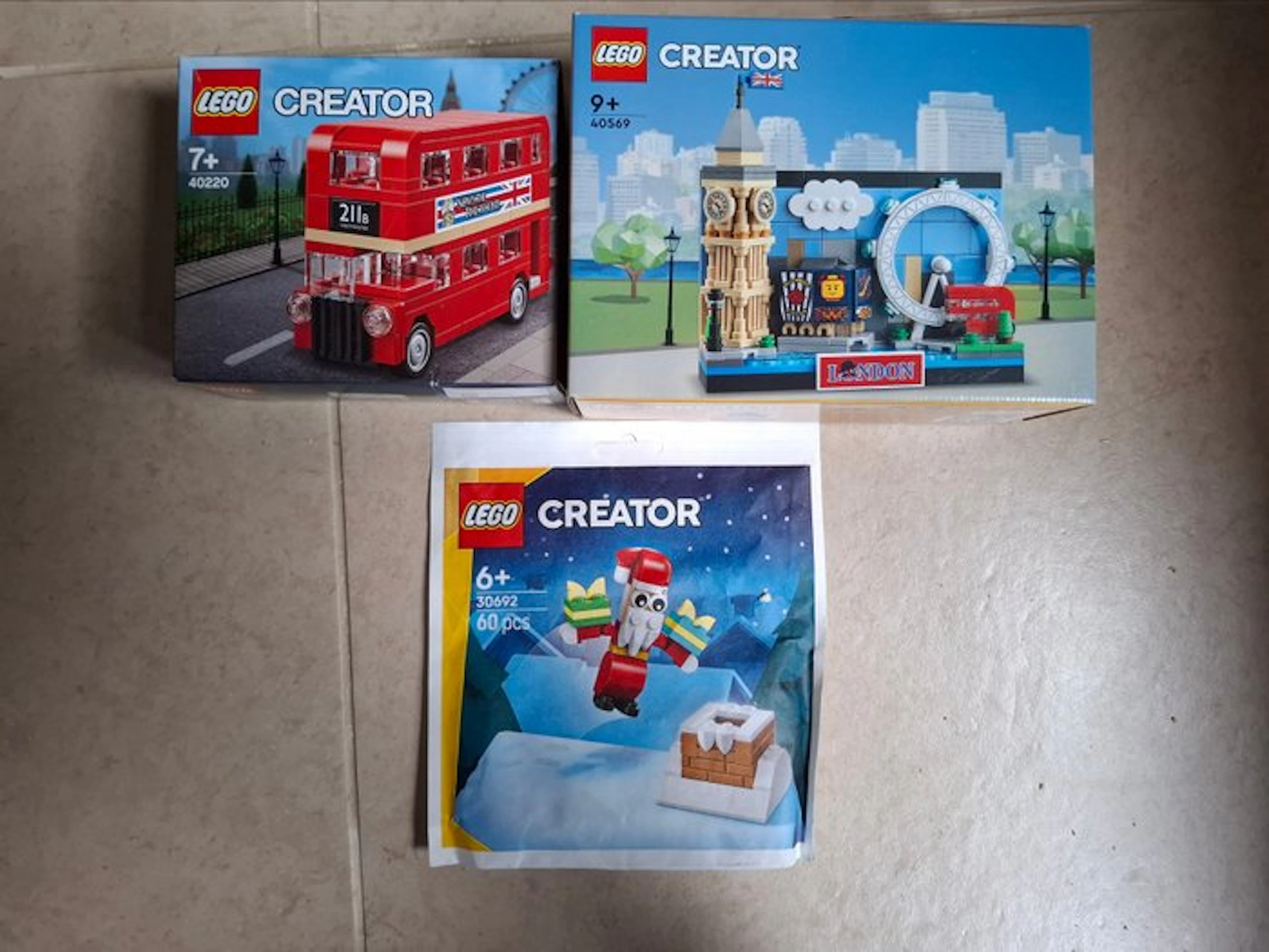LEGO Set - Creator - Creator sets 40569, 40220, 30692