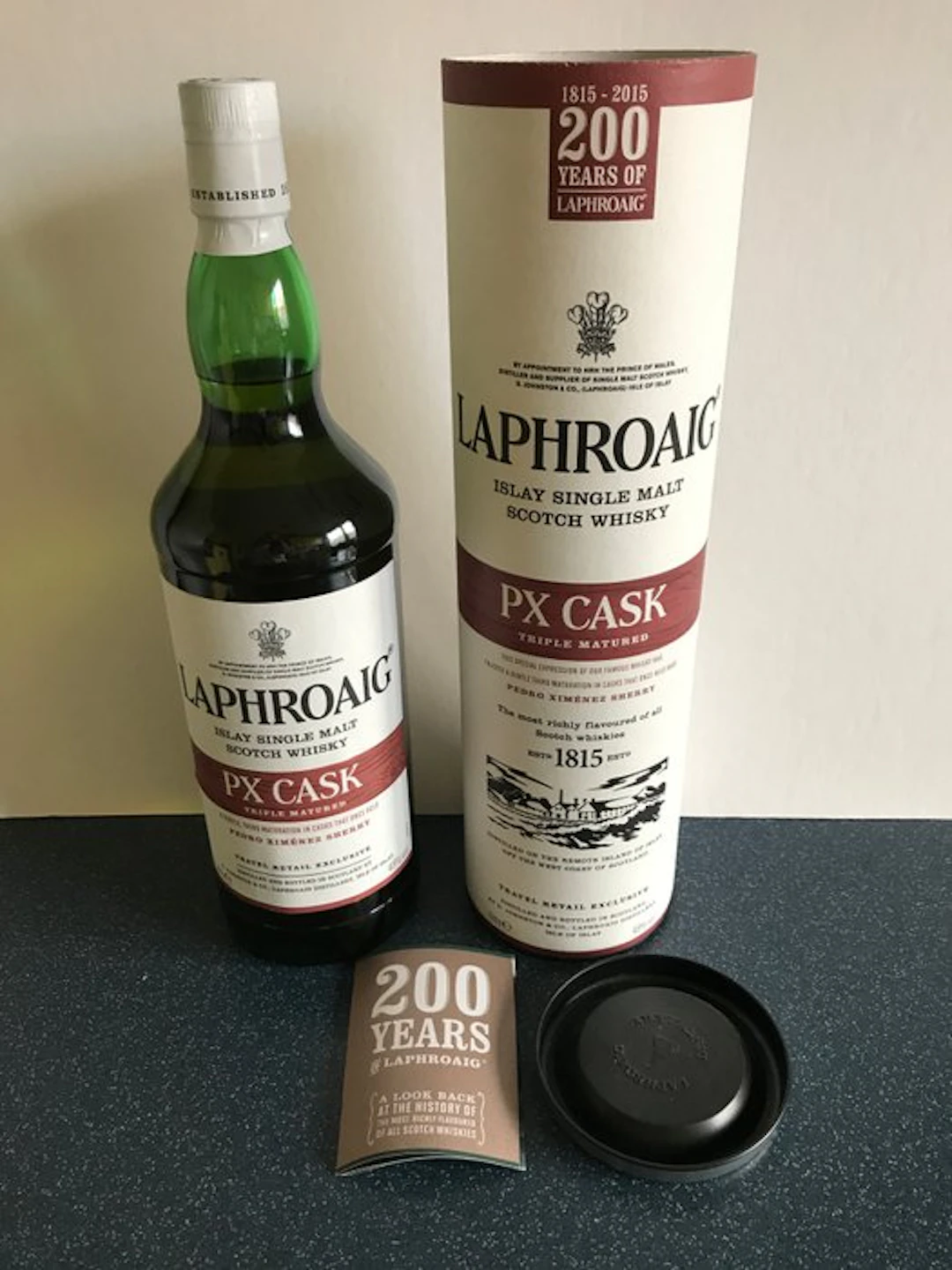 Laphroaig PX Cask - 200 years of Laphroaig - b. 2015 - 1 Litre