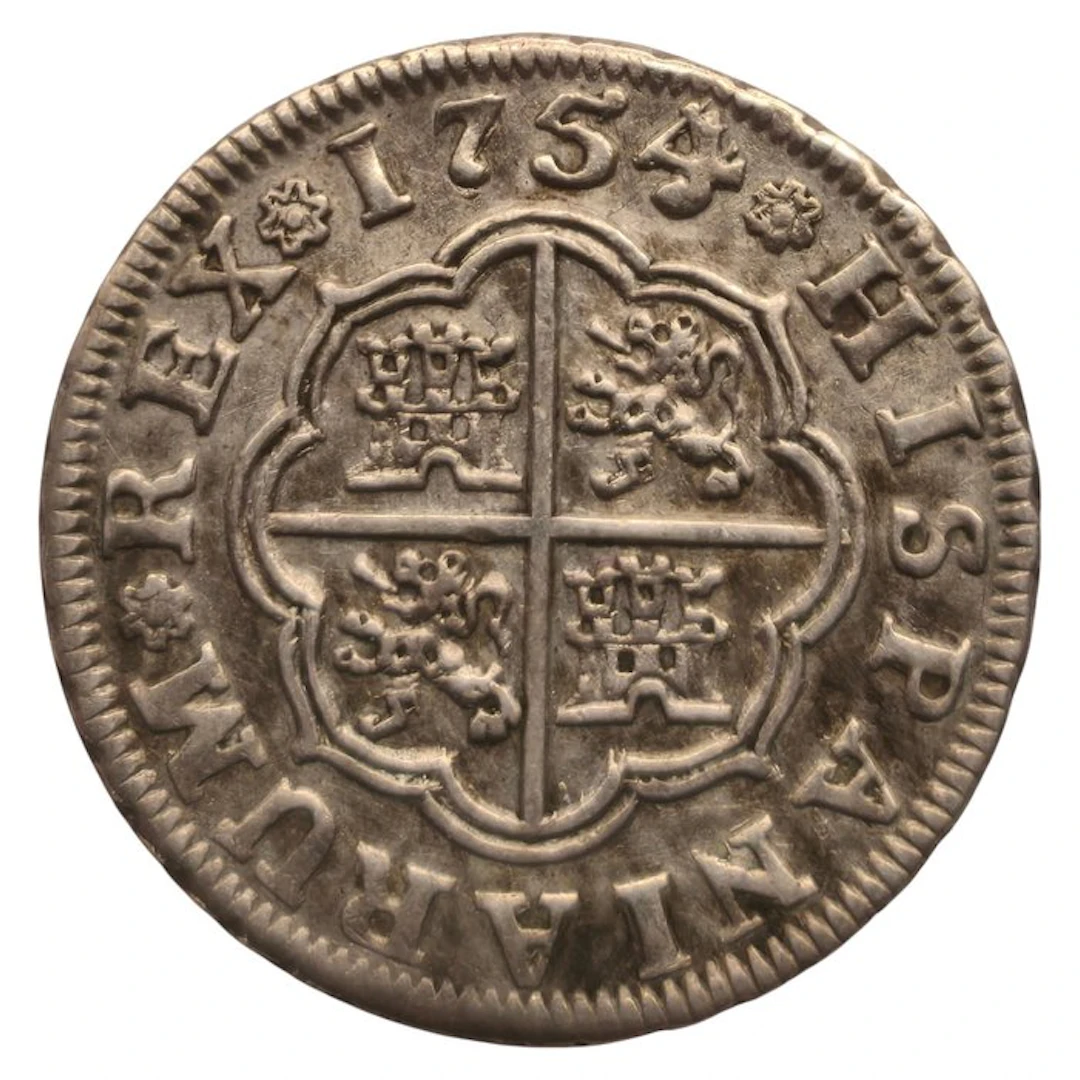 Spain. 1 Real Fernando VI 1754 Sevilla