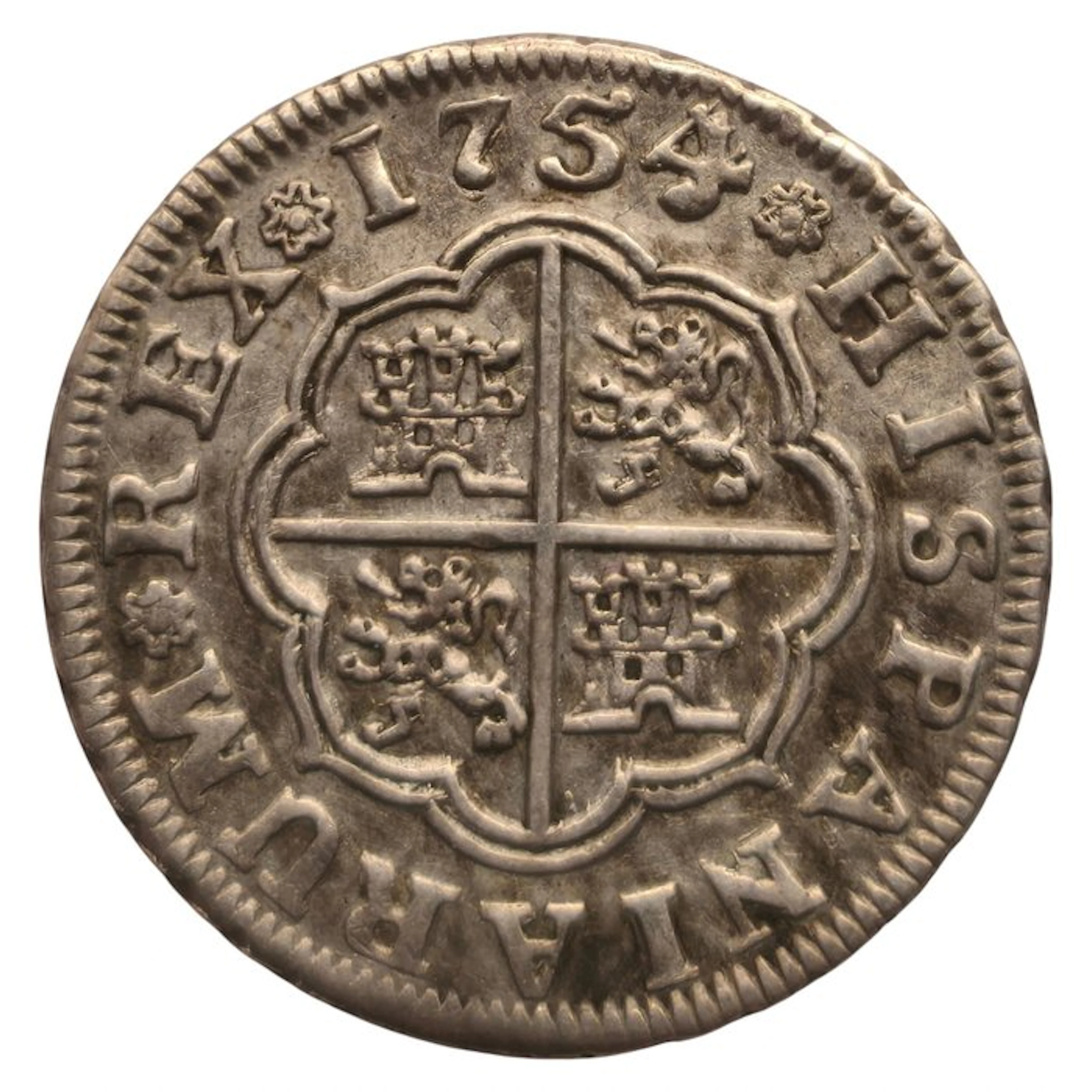 Spain. 1 Real Fernando VI 1754 Sevilla