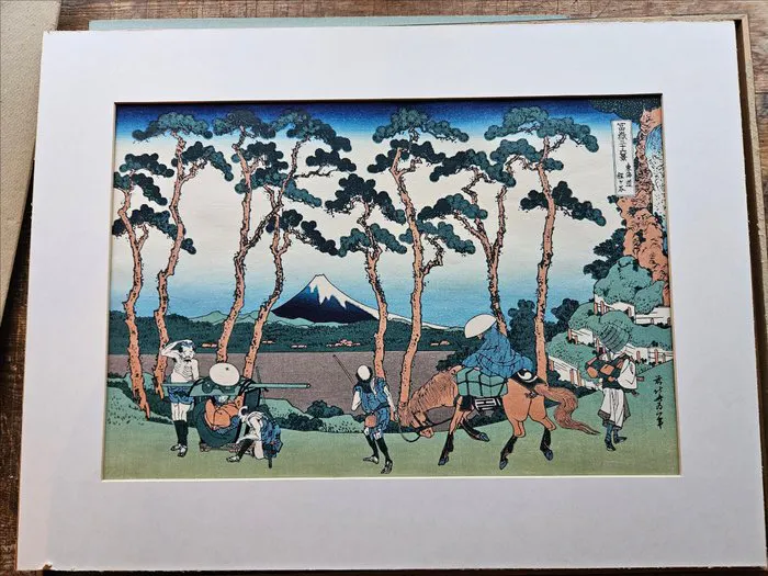 Fugaku-senjurokukei - Reprint Hokusai (Japanse School...