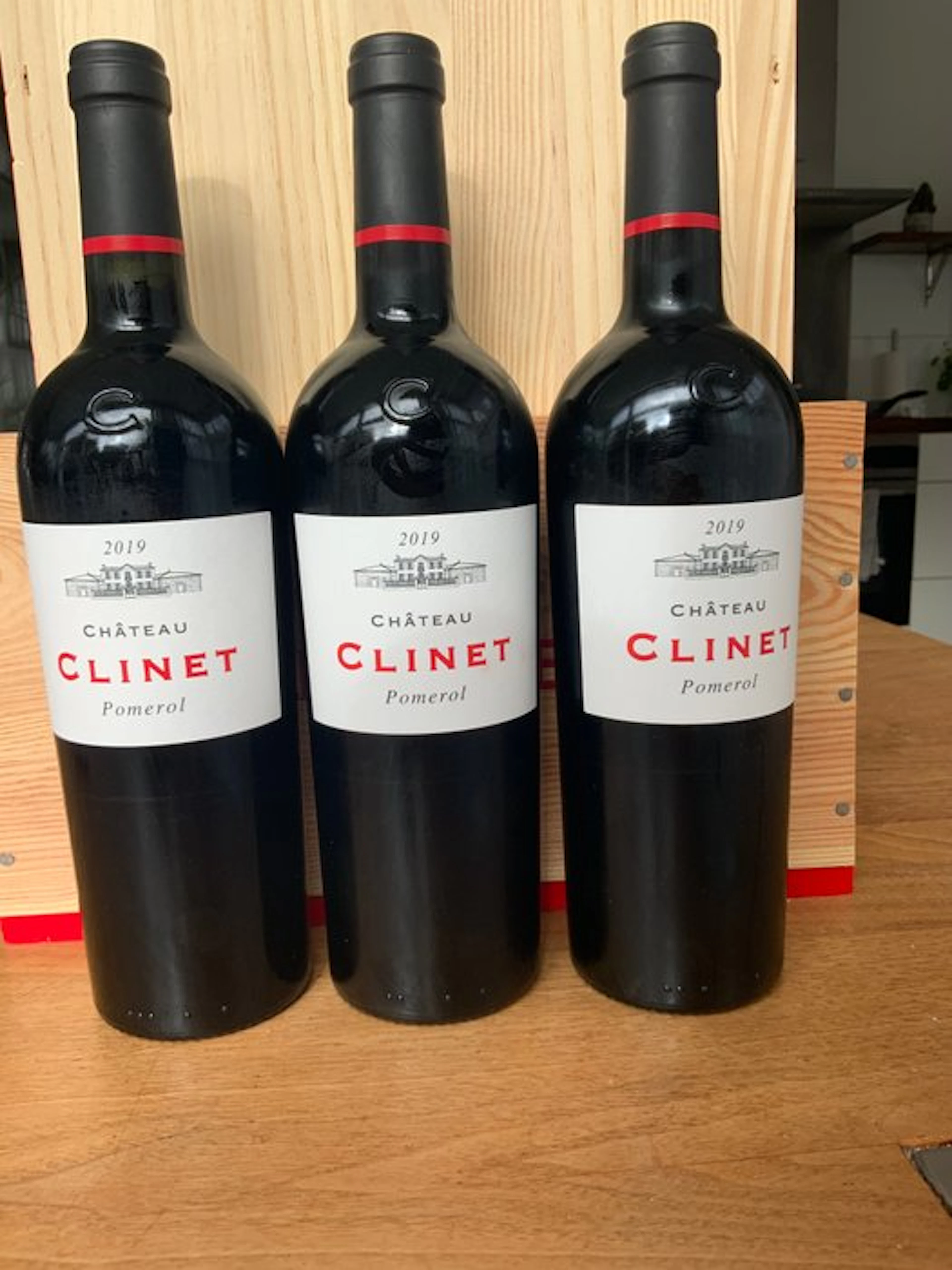 2019 Chateau Clinet Pomerol - Bordeaux - 3 Bottles (0.75L)