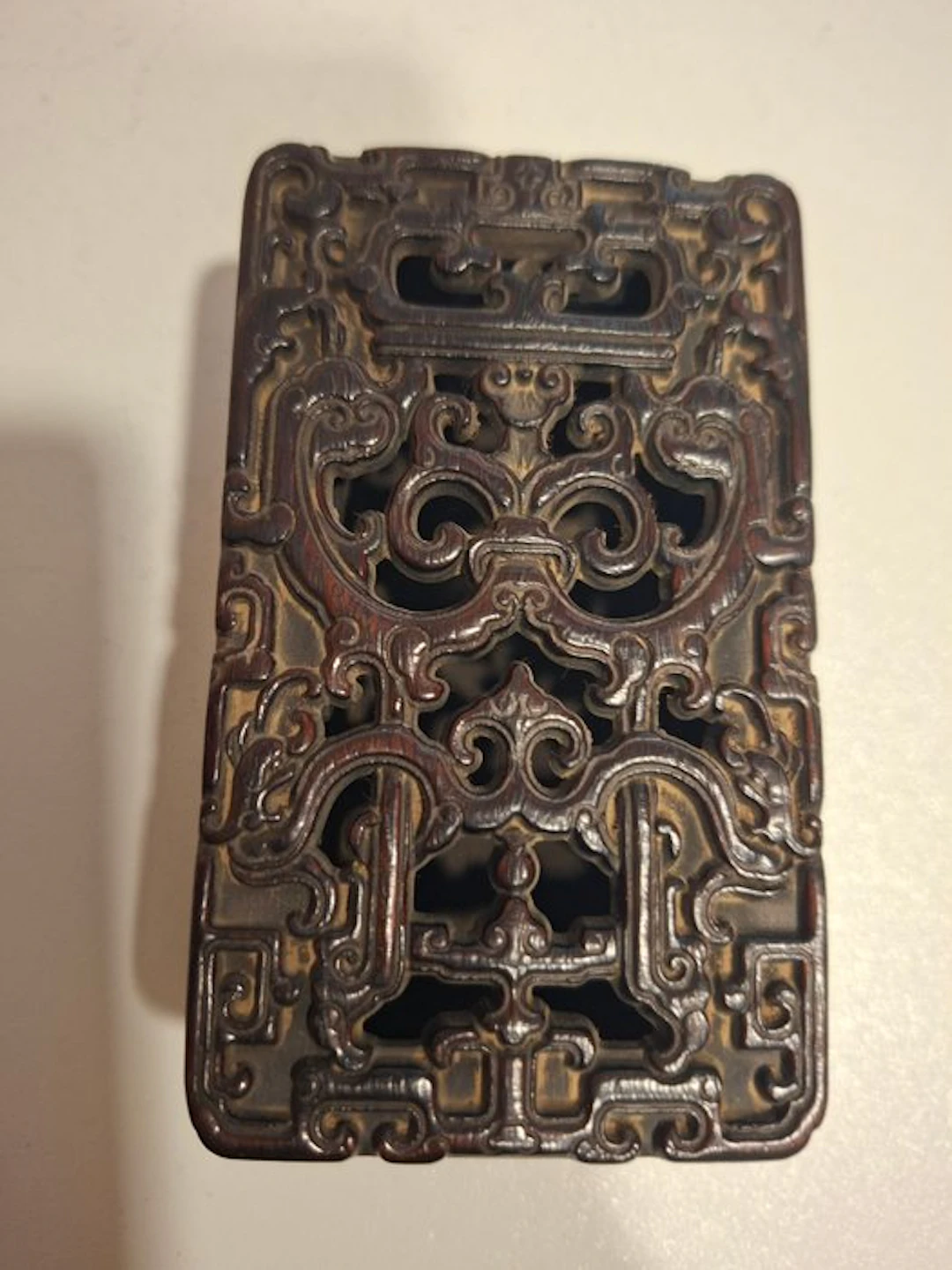 little box - exotic hardwood - China - Guangxu (1875-1908)