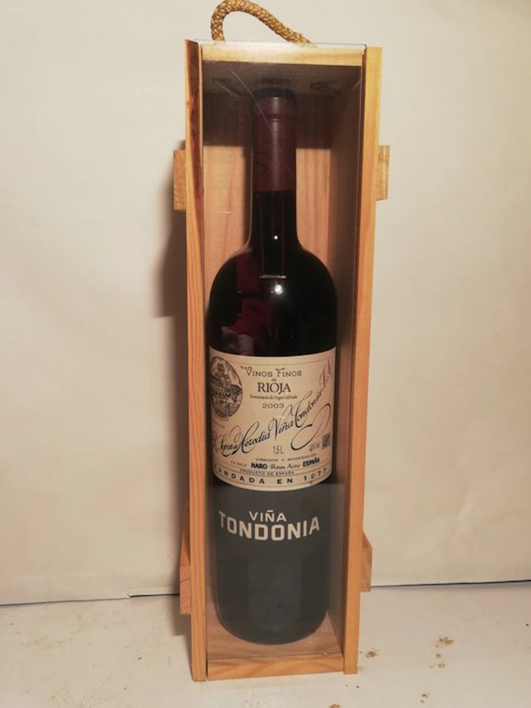 2003 R. López de Heredia Viña Tondonia - Rioja Reserva - 1 Magnum (1.5L)