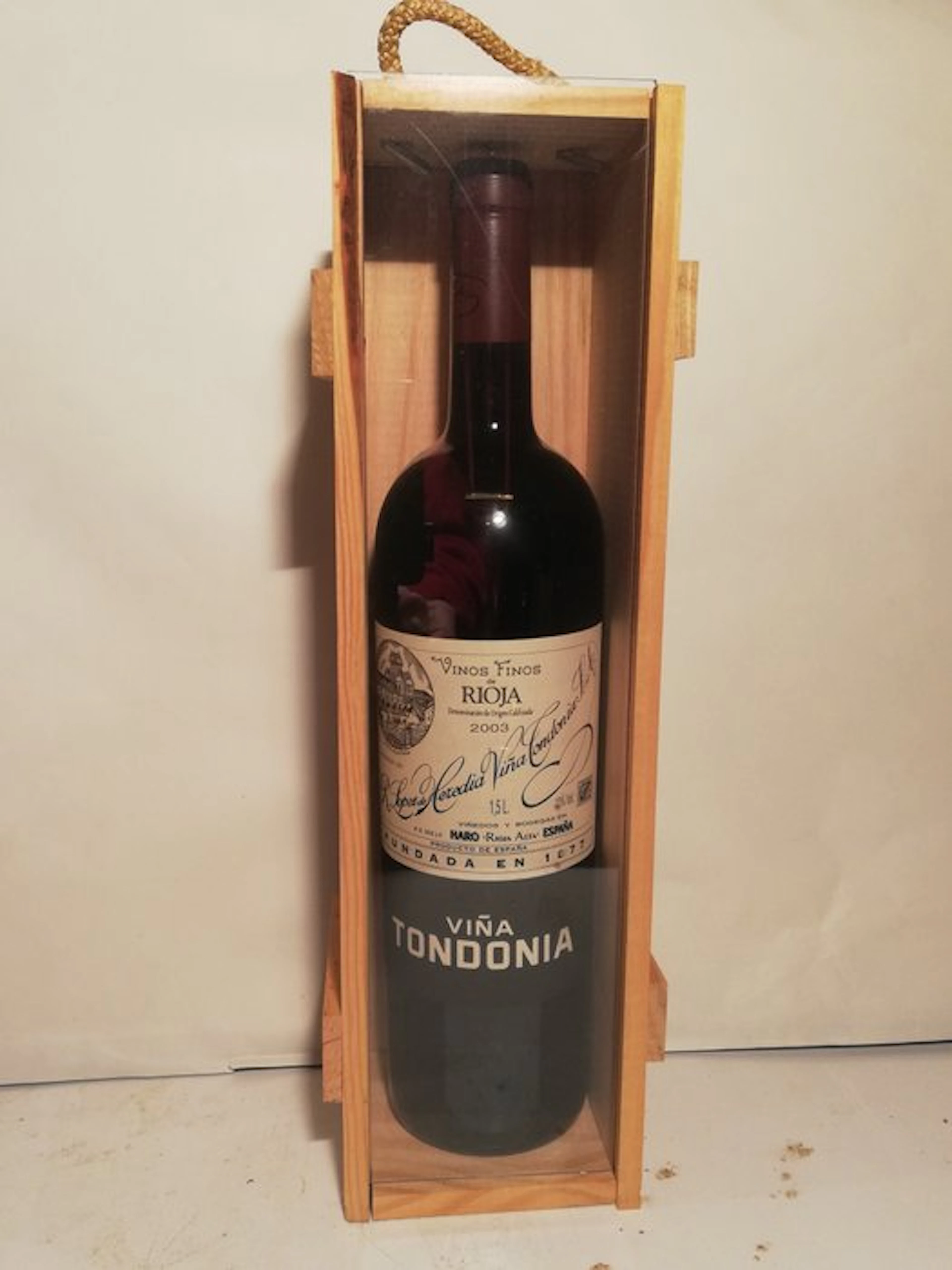 2003 R. López de Heredia Viña Tondonia - Rioja Reserva - 1 Magnum (1.5L)