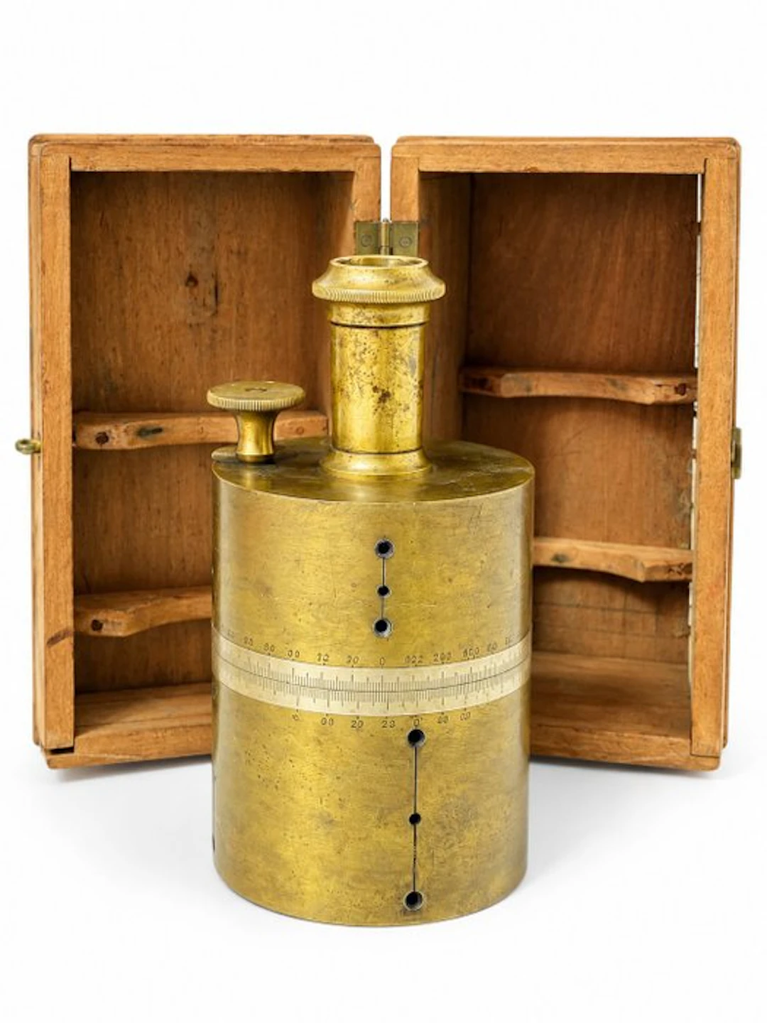 Theodolite - équerre d’arpenteur XL pivotant - 1880-1900 - France - Ancien